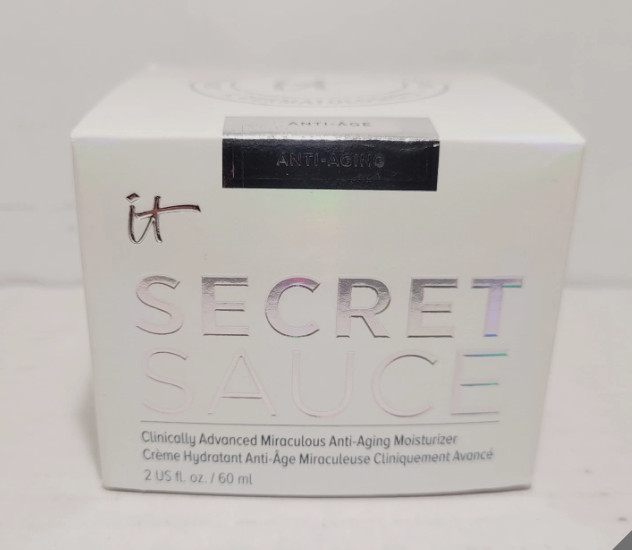 it Cosmetics SECRET SAUCE Advanced Miraculous Anti-Aging Moisturizer, NEW IN BOX
