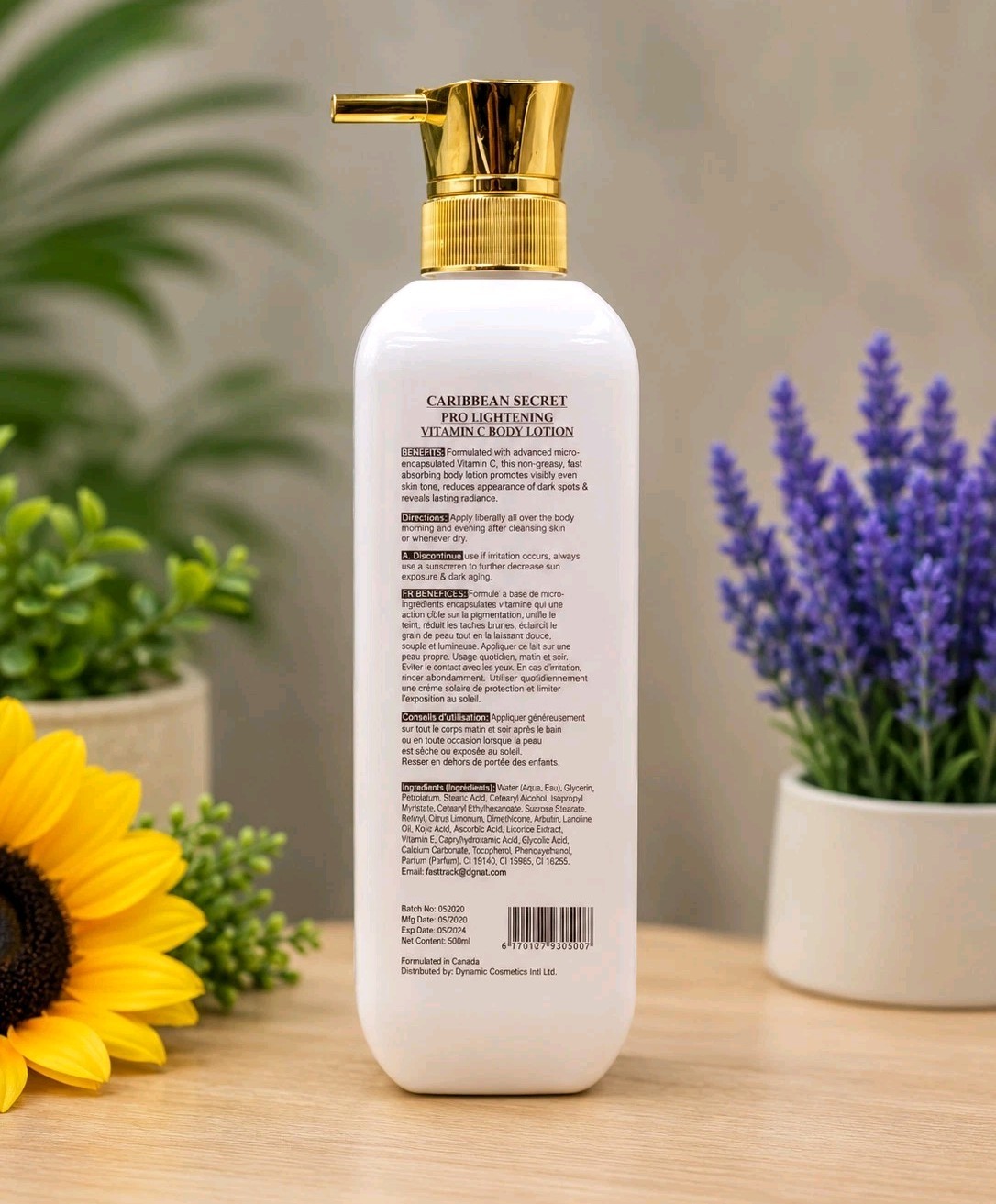 Caribbean Secret Face & Body Lotion 500ml SPF30 7 Days
