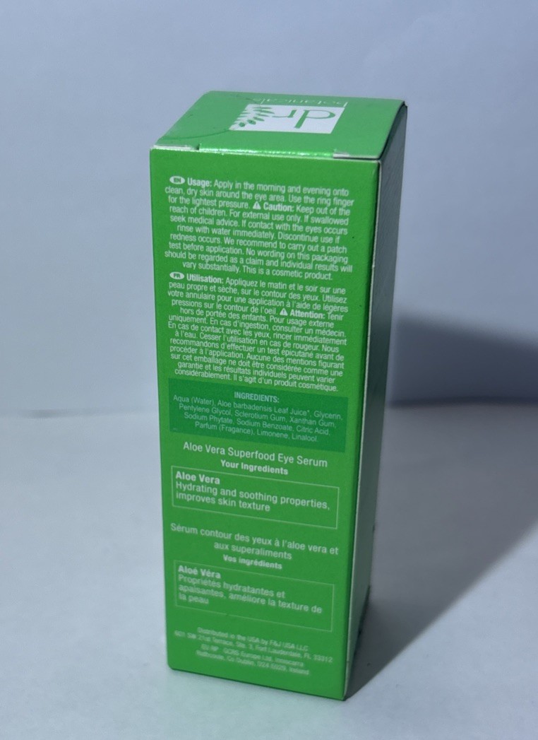Dr. Botanicals Ao Aloe Vera Superfood Eye Serum (15mL/0.51fl Oz)NEW SHIP 24 HOUR