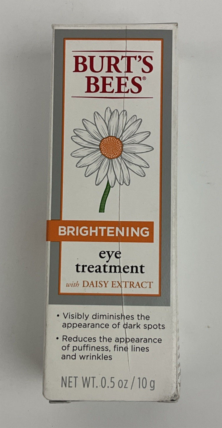 Burt’s Bees Brightening Eye Treatment with Daisy Extract 0.5oz NEW