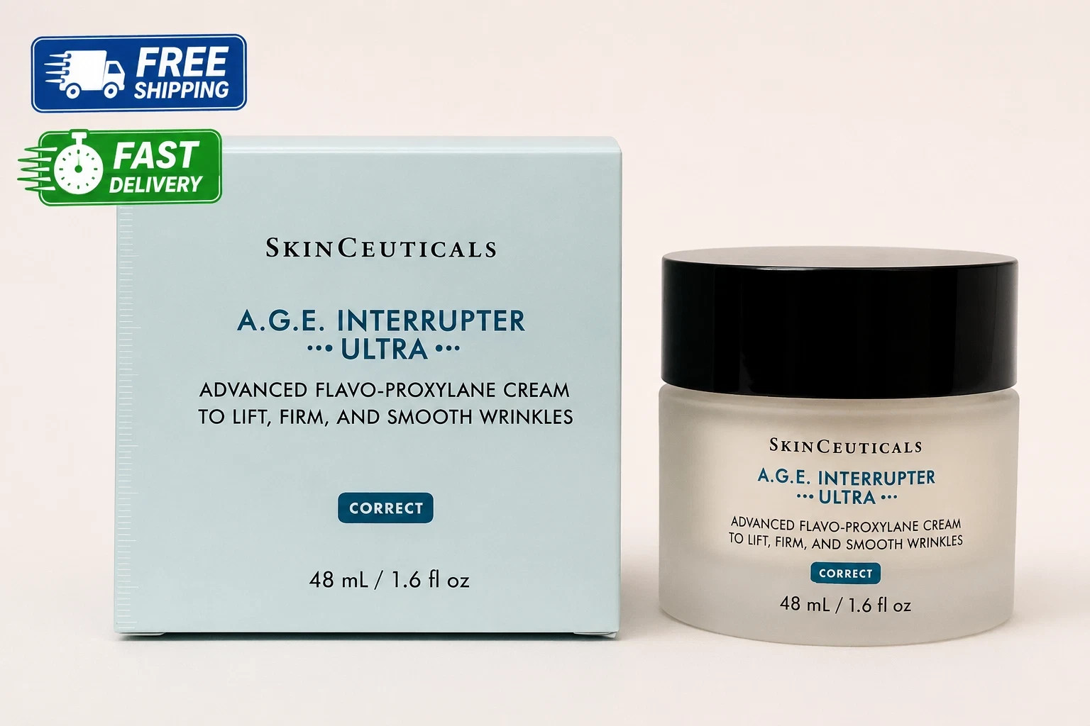 SkinCeuticals A.G.E. Interrupter Ultra Cream 48ml / 1.6oz – Anti-Aging, Firming
