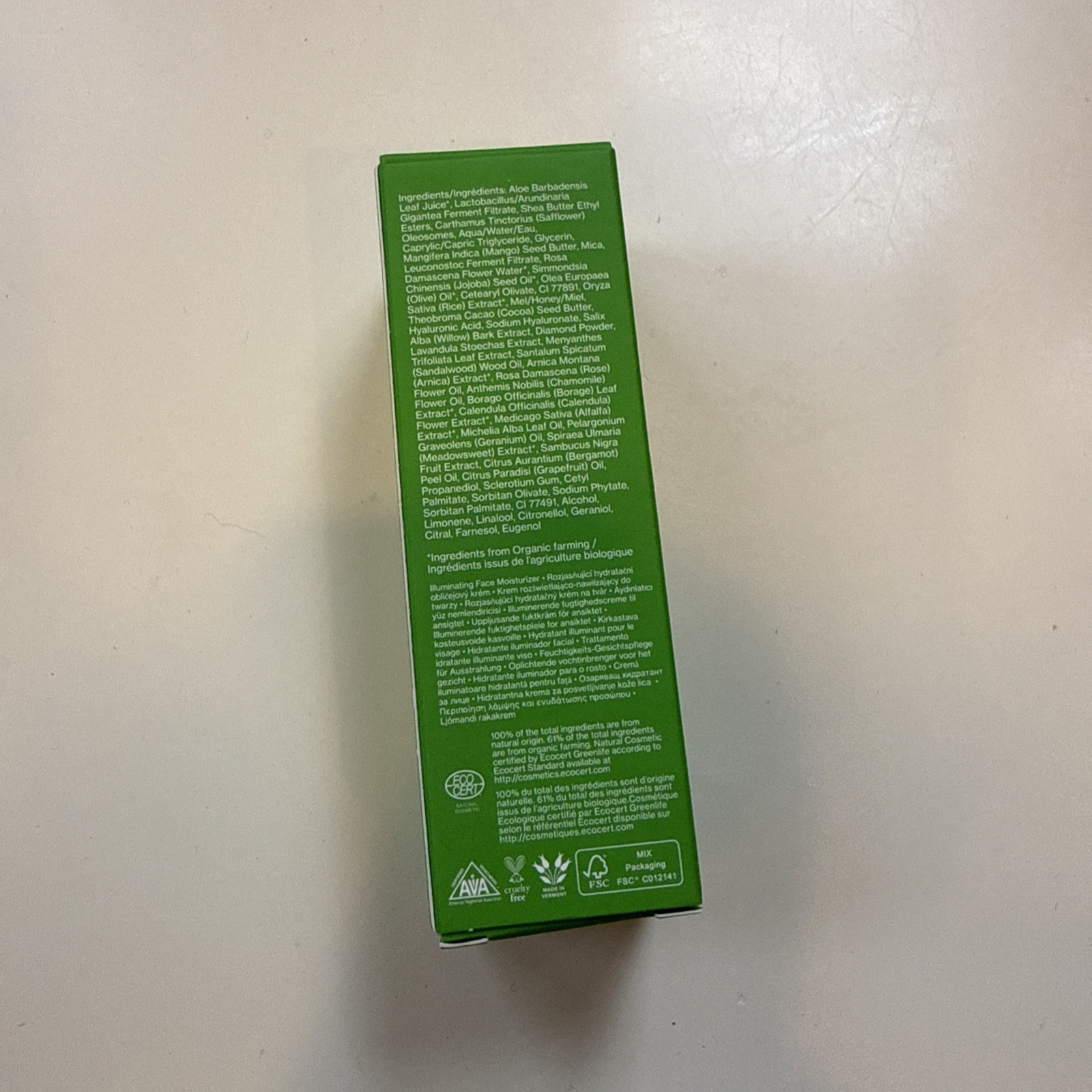 Tata Harper Illuminating Moisturizer Hyaluronic Acid Diamond 1.0 Oz