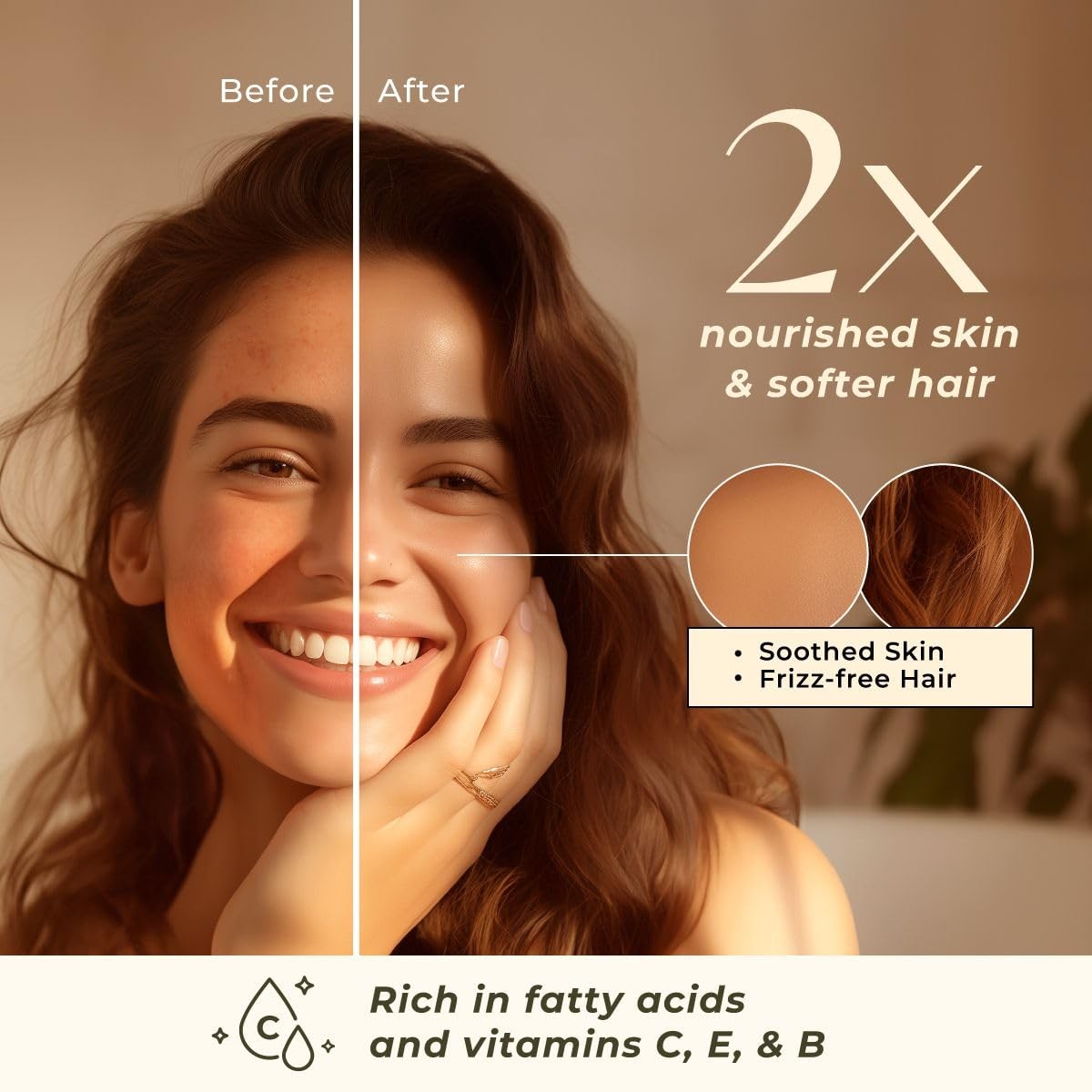 Organic Rosehip Oil for Face – 100% Pure Natural Vegan Rosehip Seed Carrier Oil