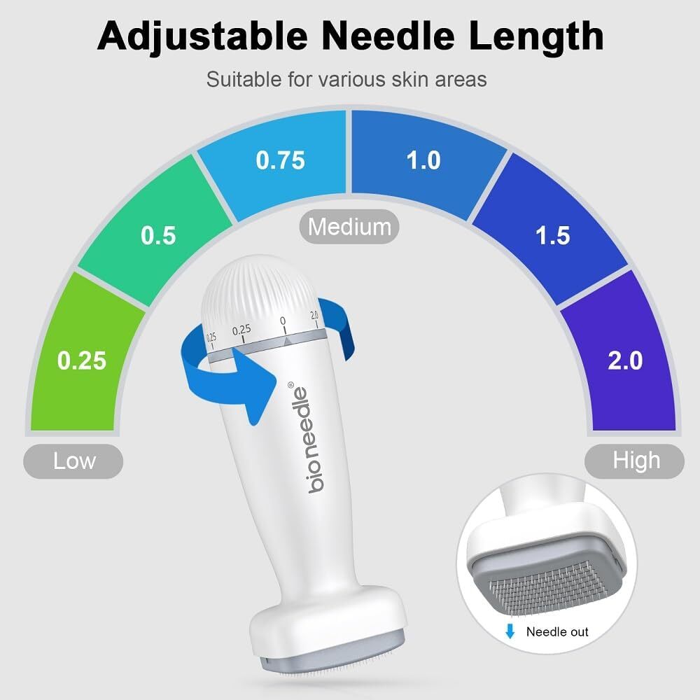 Microneedle Derma Stamp – Microneedling Micro Needling for Face Body