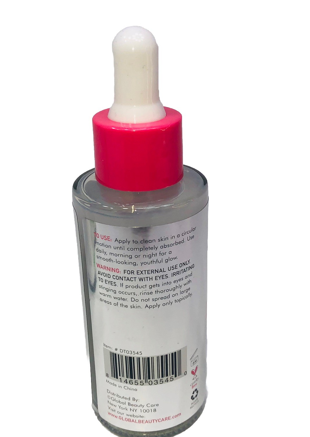 3 Global Beauty Care MULTI-VITAMIN SERUM Face Facial Serum 1.7 oz Ea NEW