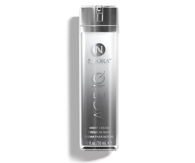 Neora Age IQ Night Cream 1oz Hyaluronic Acid Moist All Skin Types EXP 03/2028
