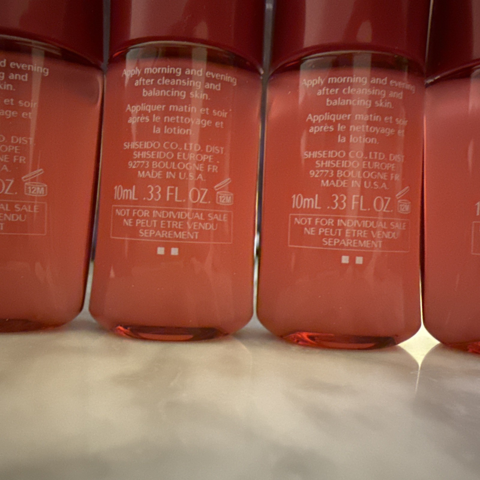 Lot Of 5 Shiseido Ultimune Power Infusing Concentrate 10ml Each New 50ml total