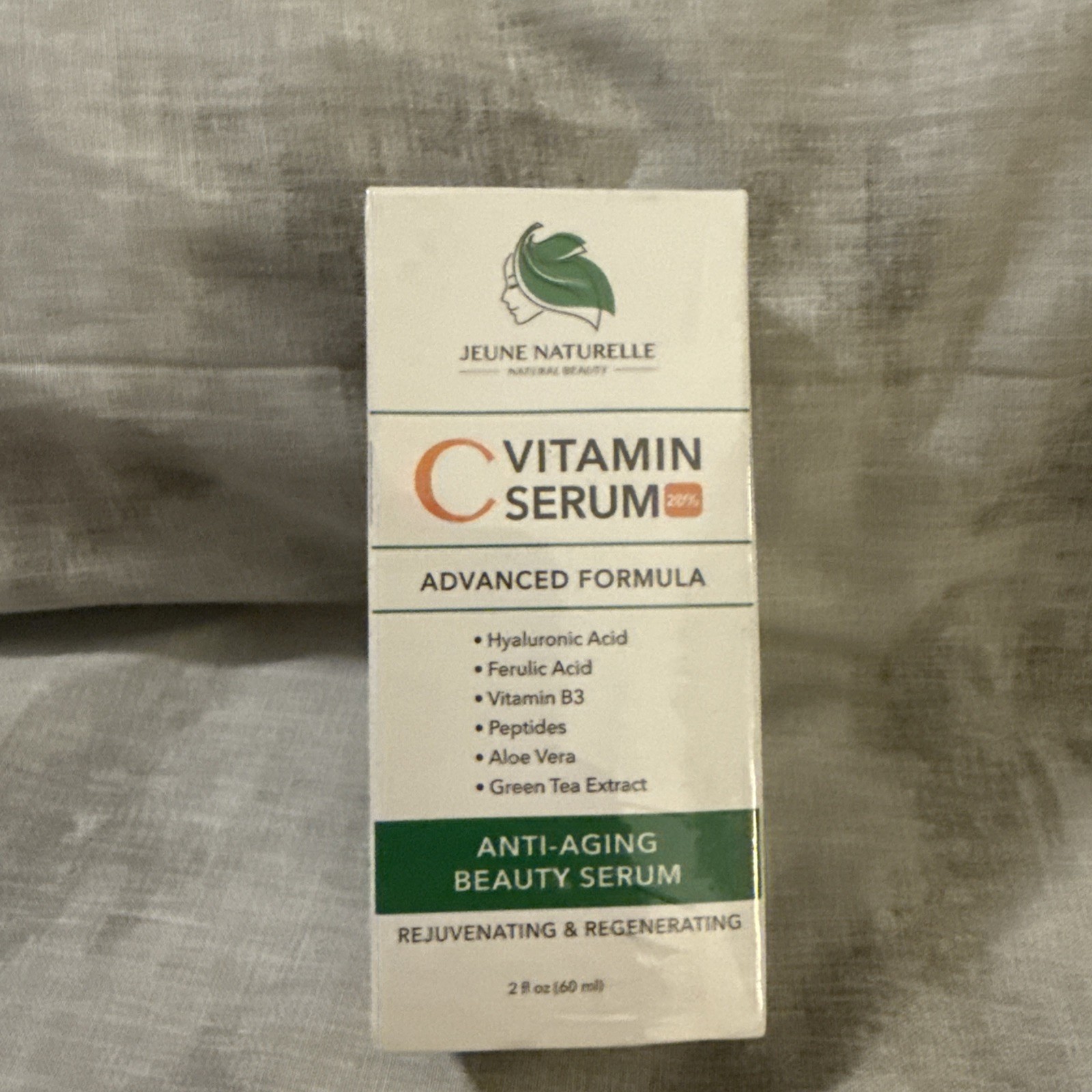 Jeune Naturelle All Natural 20% Vitamin C + 6 Active Boosters Serum – EXP. 10/26