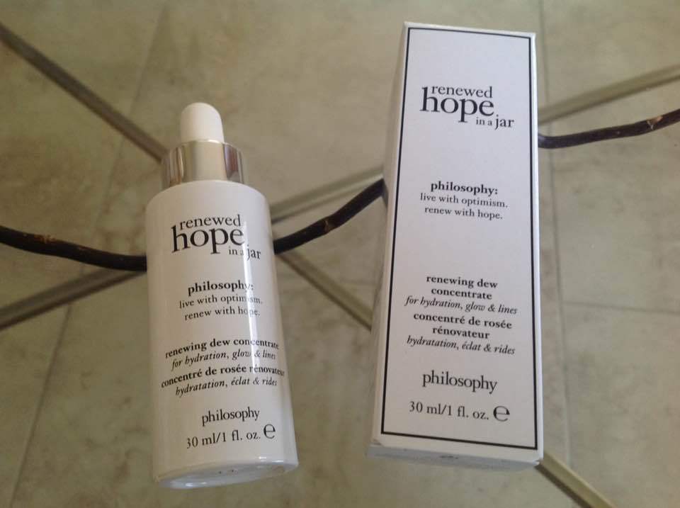 Philosophy renewed hope in a jar renewing dew concentrate 1 fl. oz. Boxed