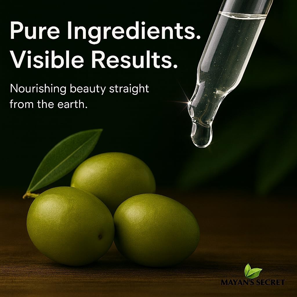 100% Pure Cold Press SQUALANE (Olive) Oil OLEIC ACID Restores Skin Elasticity