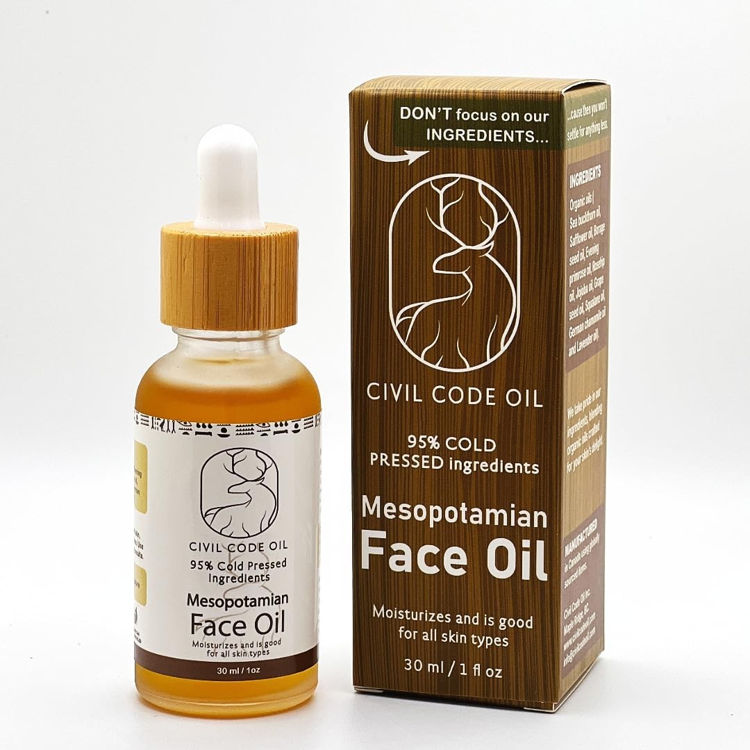 Organic Anti-Aging Face Oil for Women – Hydrating Sea Buckthorn & Jojoba, 1oz