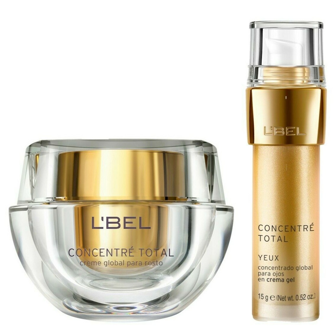 CONCENTRE TOTAL L’BEL SET INCLUDES FACE CREAM 1.7oz. & EYE CONTOUR CREAM NEW