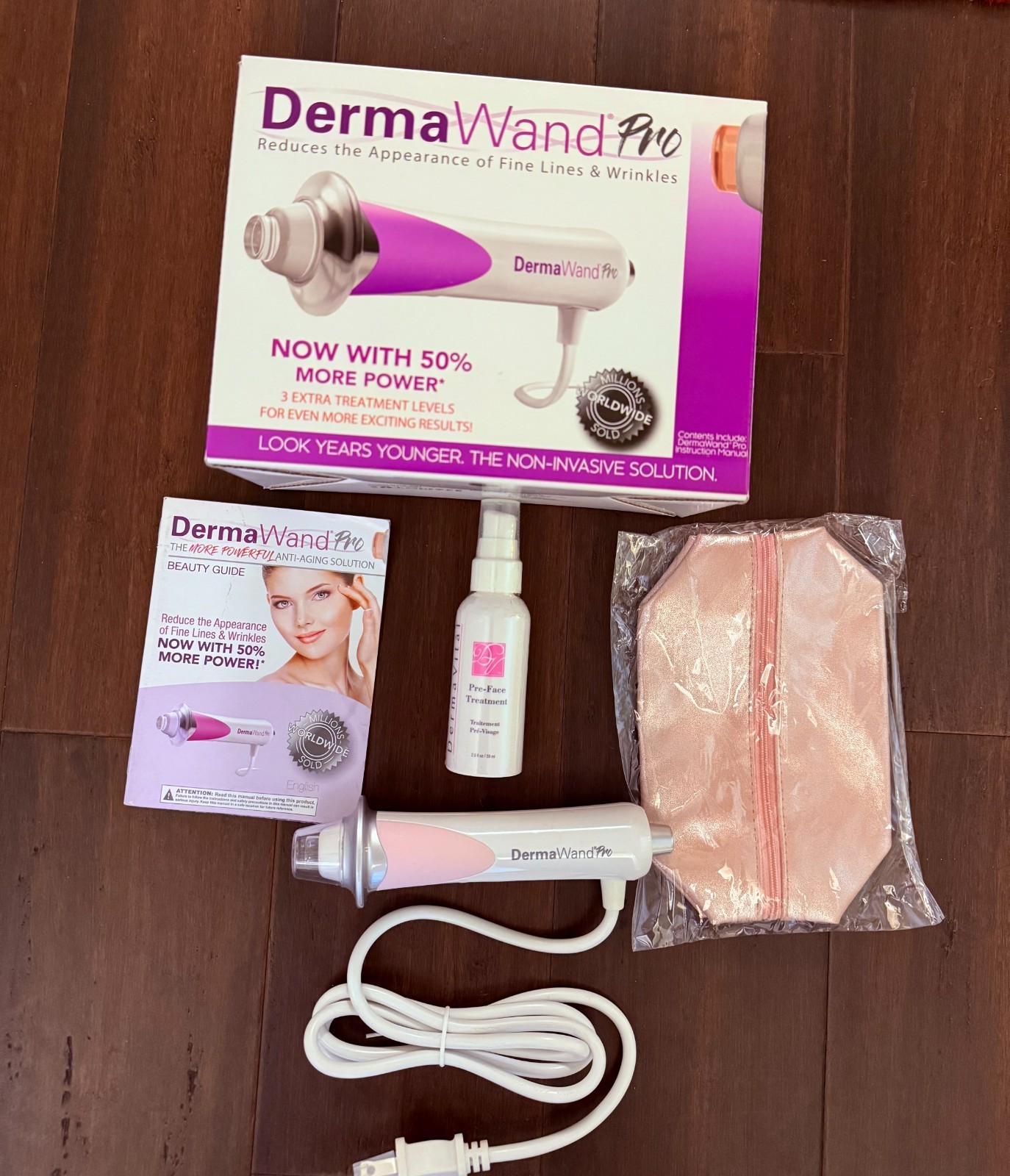 DermaWand Pro High Frequency Wand – Multiple Colors – 1 Year Warranty BNIB!