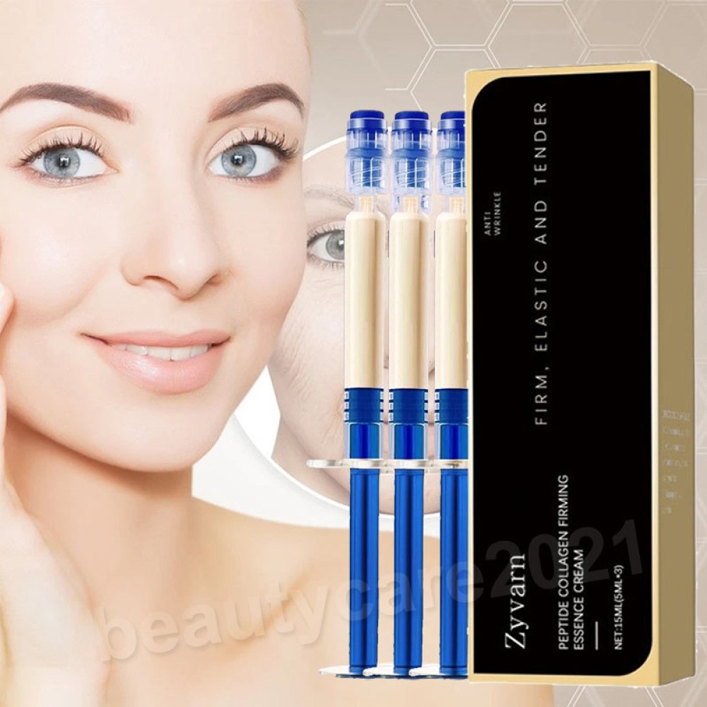 Zyvarn 15ml Polypeptide Collagen Elastic Essence Cream, Anti-Wrinkle Moisturizer