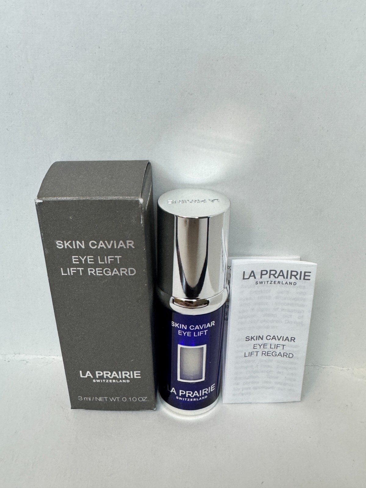 La Prairie Skin Caviar Eye Lift Lift Regard SERUM Deluxe Size 0.1 oz / 3ml NEW