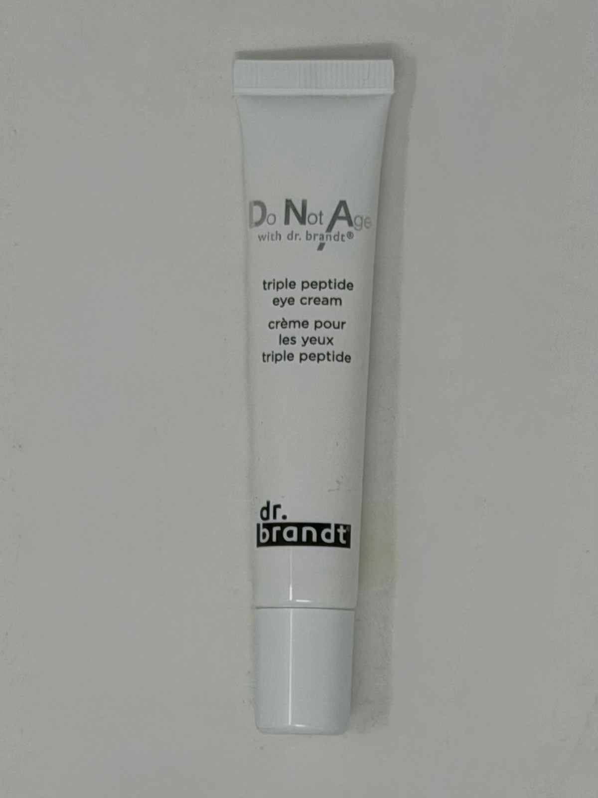 Dr. Brandt Do Not Age DNA Triple Peptide Eye Cream 0.5oz (15g) New Without Box