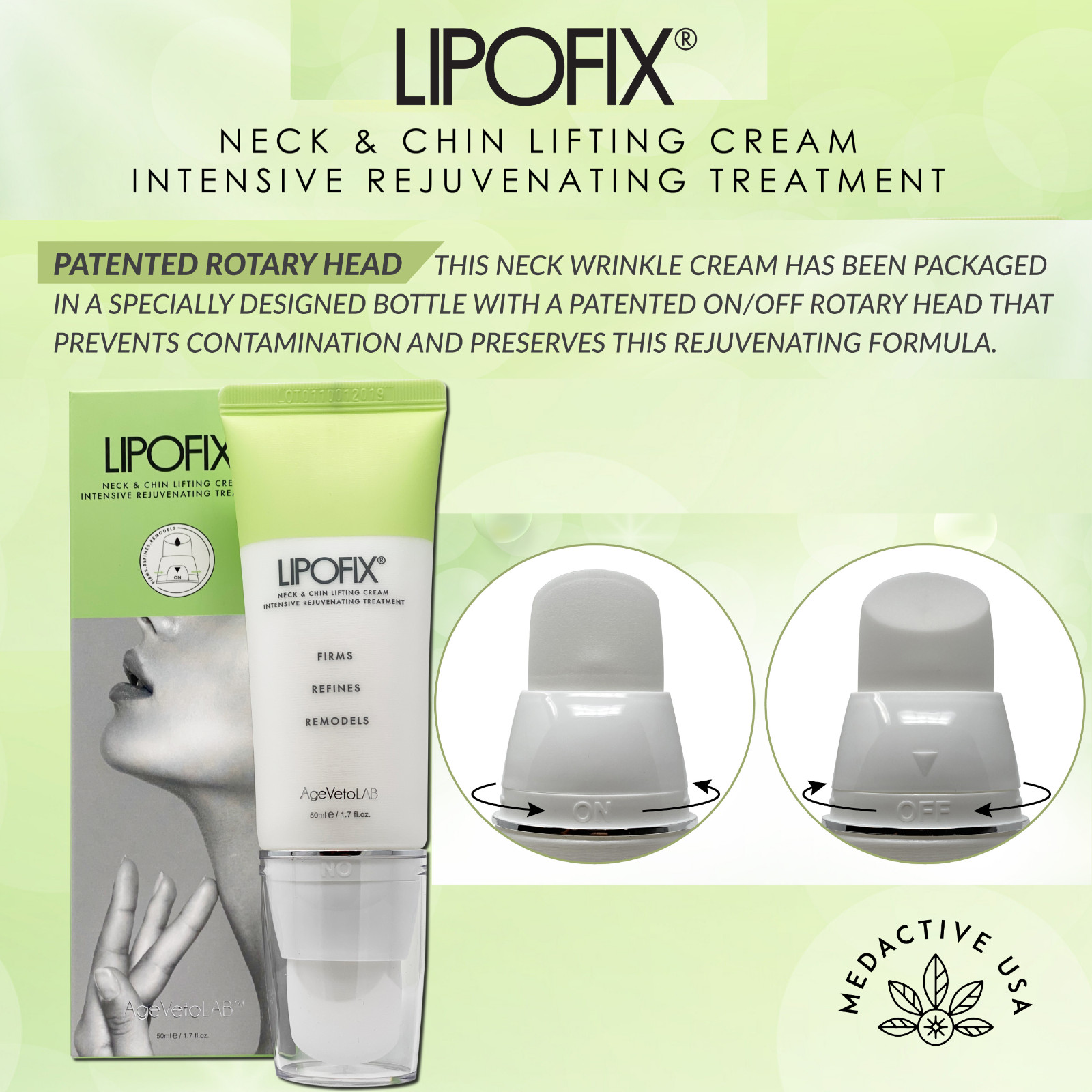 Advanced Tightening Neck Cream For Lift Sagging Skin Anti-Aging Rejuvenation