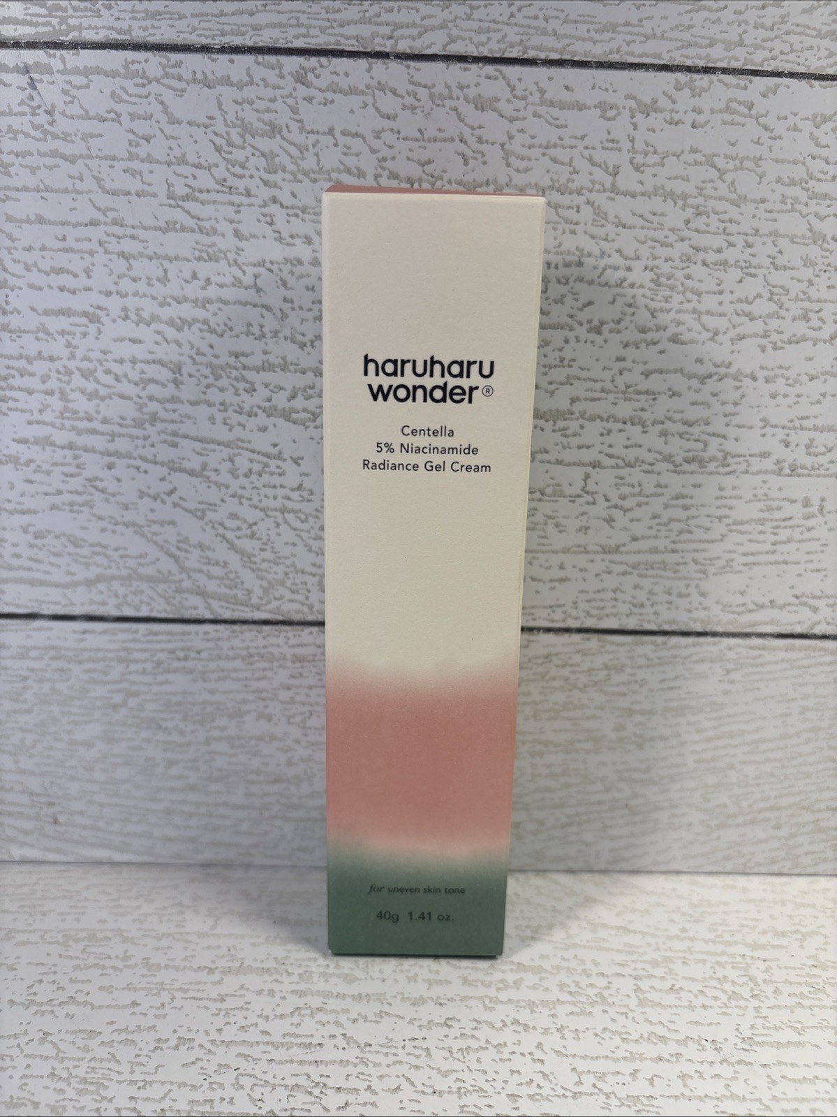 wonder Centella 5% Niacinamide Radiance Gel Cream 1.41 oz Exp. 2027