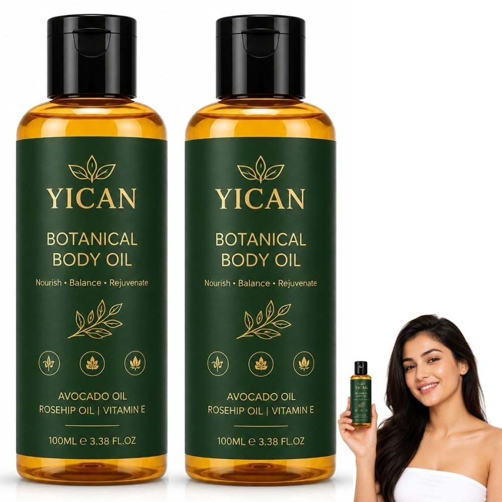 Botanical Oil Body Firming Skin Tightening Anti-Aging Corrector – 100ml x 2 Pack