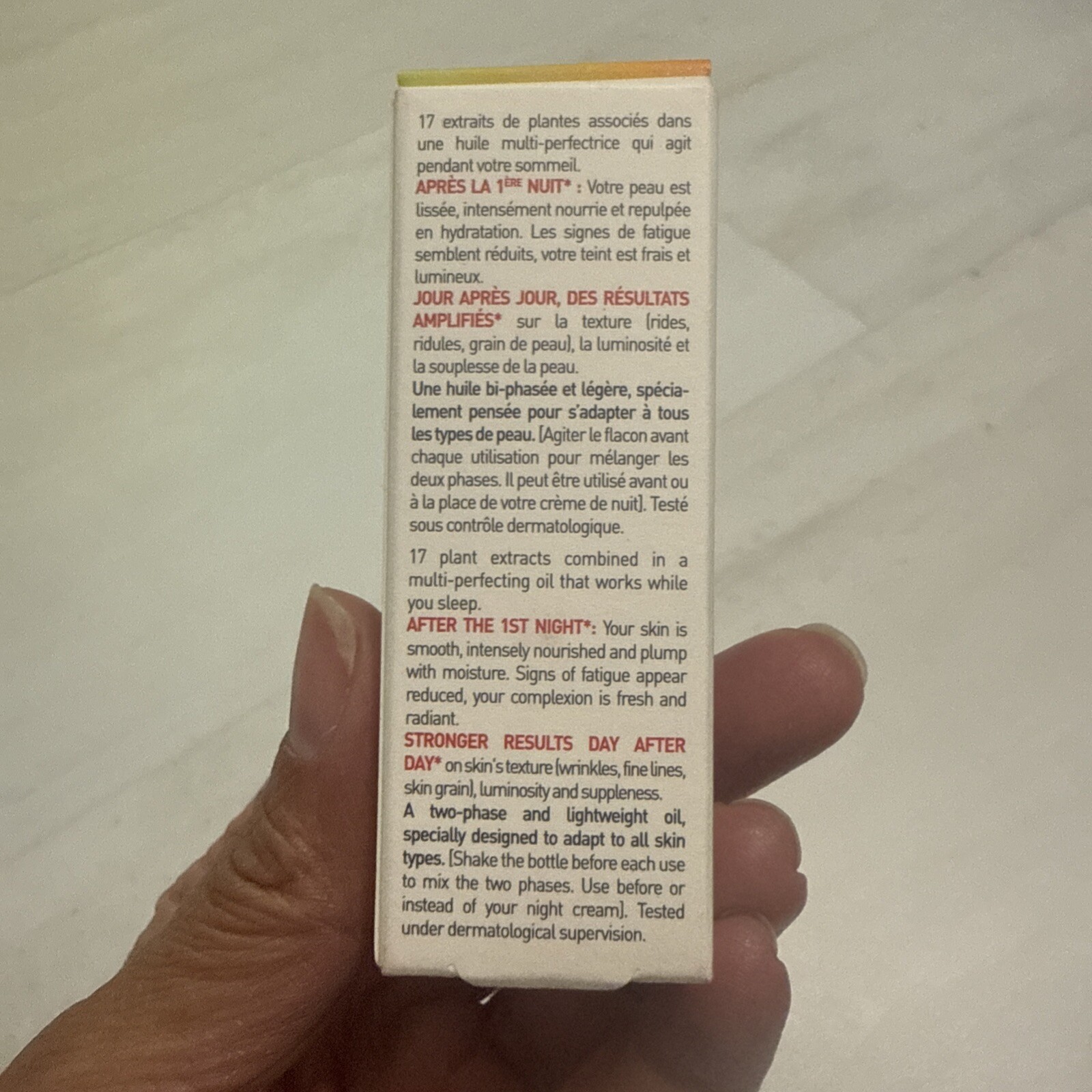 ERBORIAN Skin Therapy Multi-Perfecting Night Oil Serum 10mL / 0.33oz Travel Size