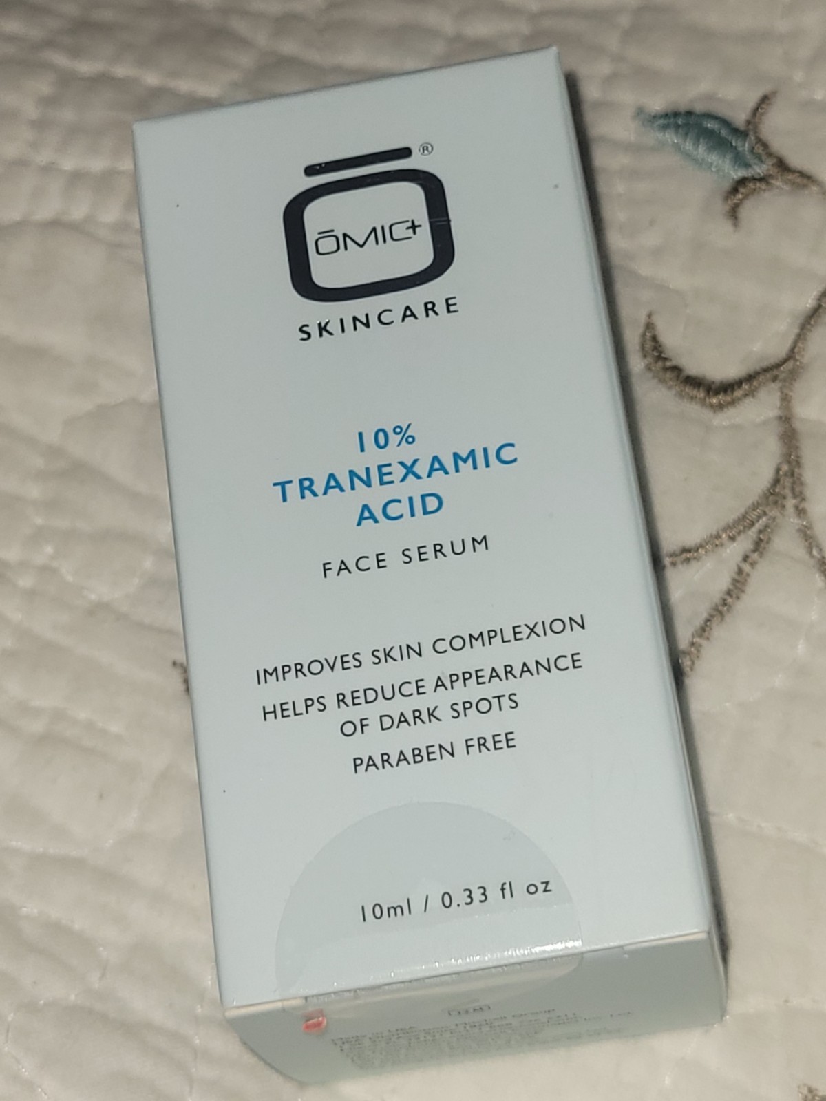 OMIC+ Skincare 10%Tranexamic Acid Face Serum 10ml/0.33fl.oz. Mini New/Sealed Box