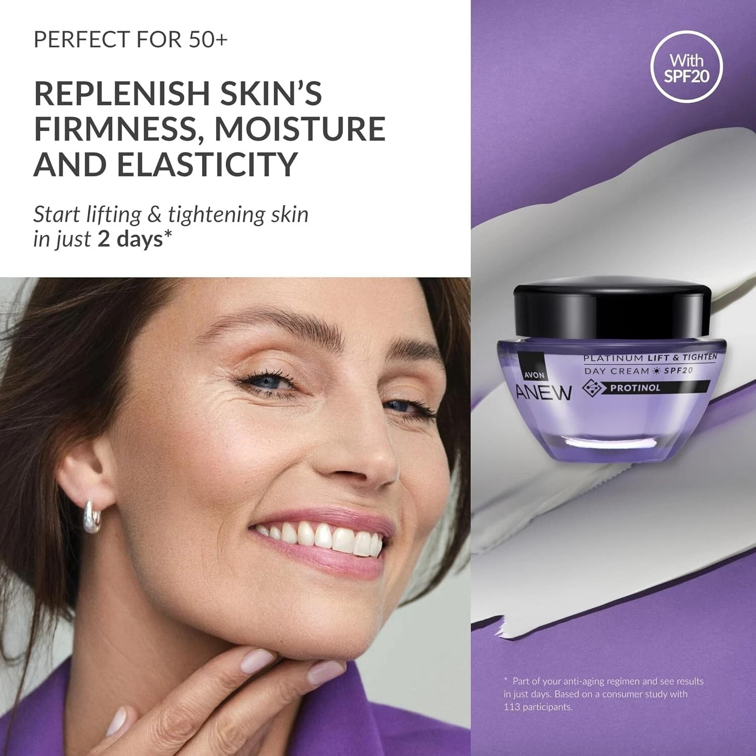 Avon Anew Platinum Day Cream 50 Ml / 1.7 Fl oz