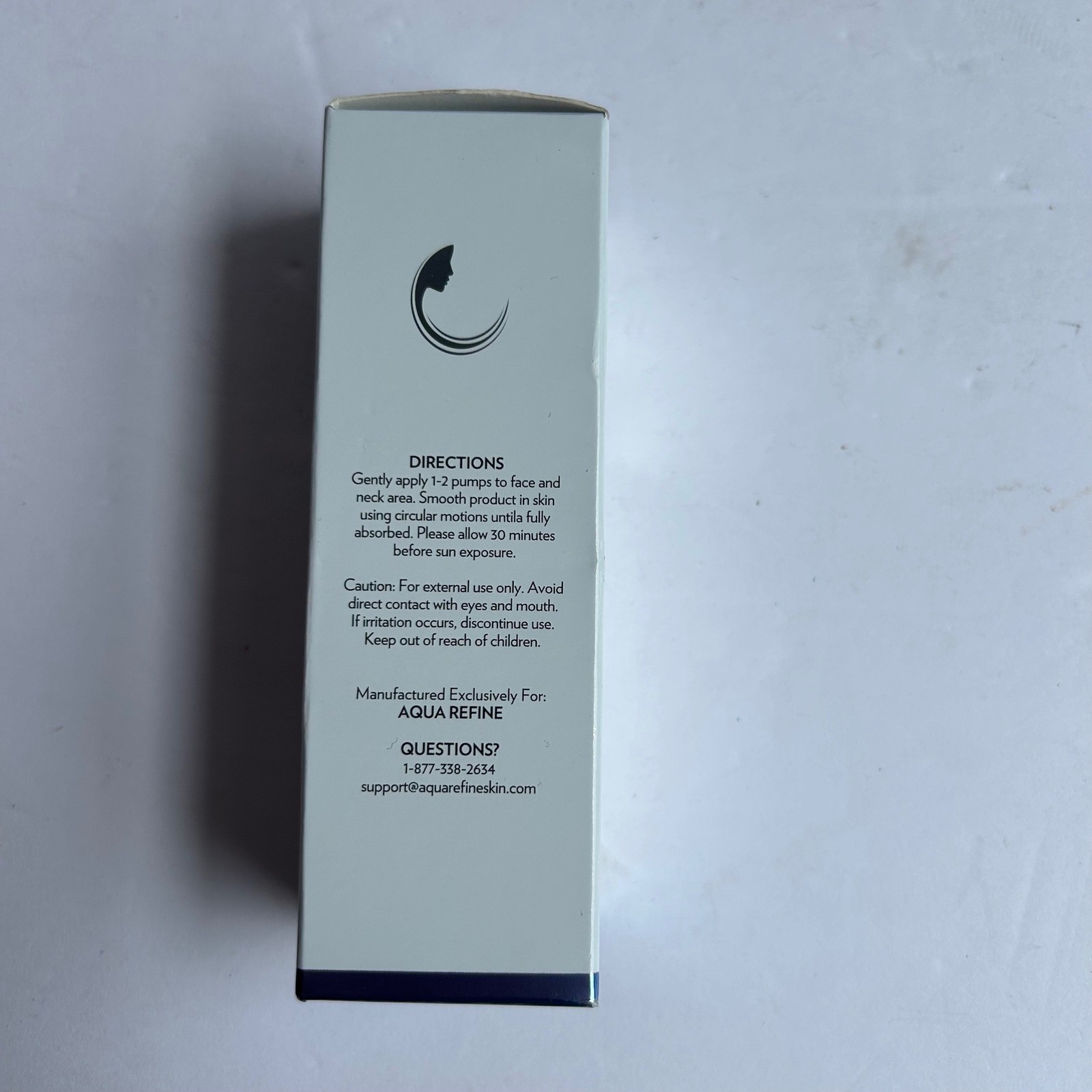 Aqua Refine Anti-Aging Serum NIB 0.5oz Blue Retinol Ceramide Treatment