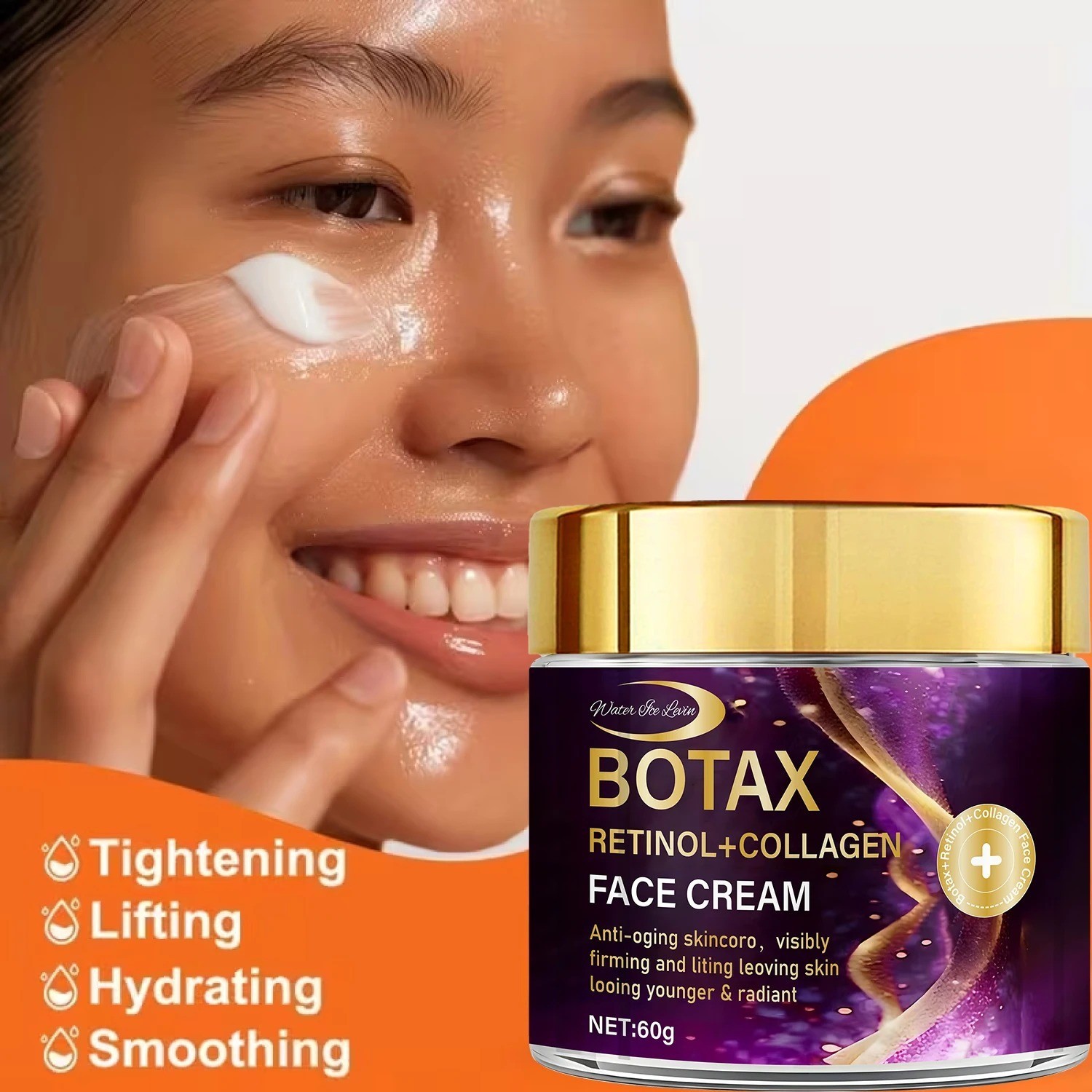 Retinol & Collagen Face Cream for Anti-Aging Firming & Lifting Skincare Cream