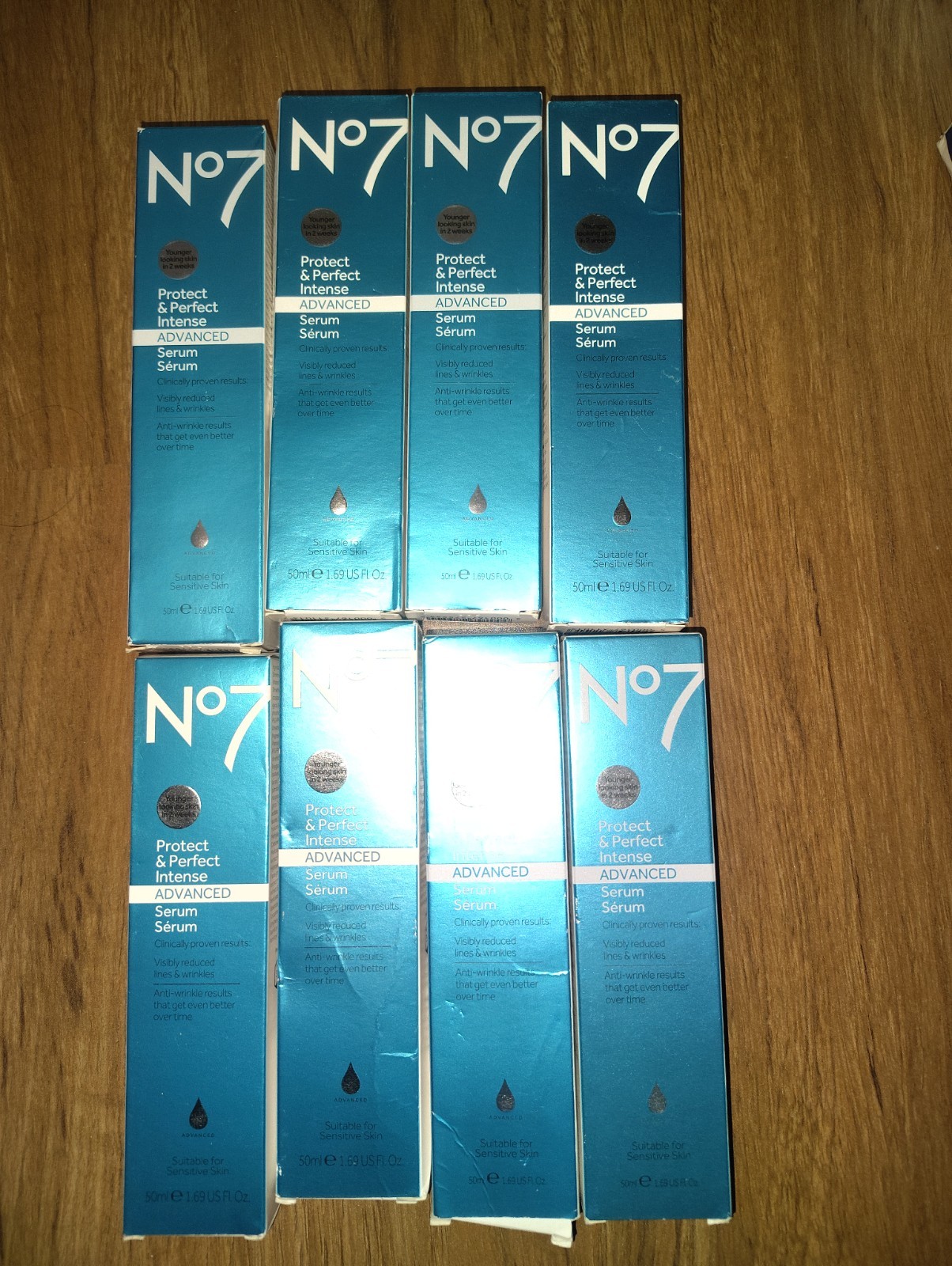 No7 Protect Advanced Serum (8) Bundle 1.69 oz