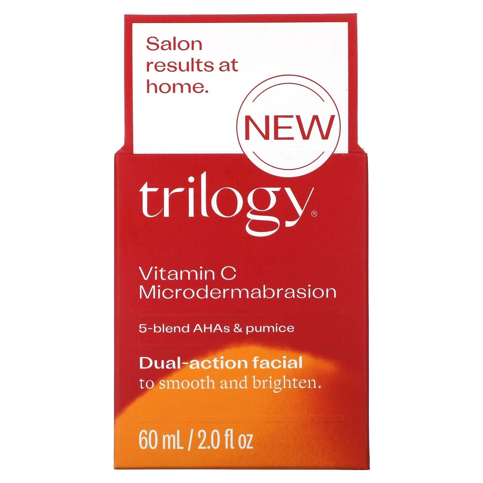 Trilogy – Microdermabrasion- Vitamin C Ceramide – 60ml – For Dull Skin – NEW