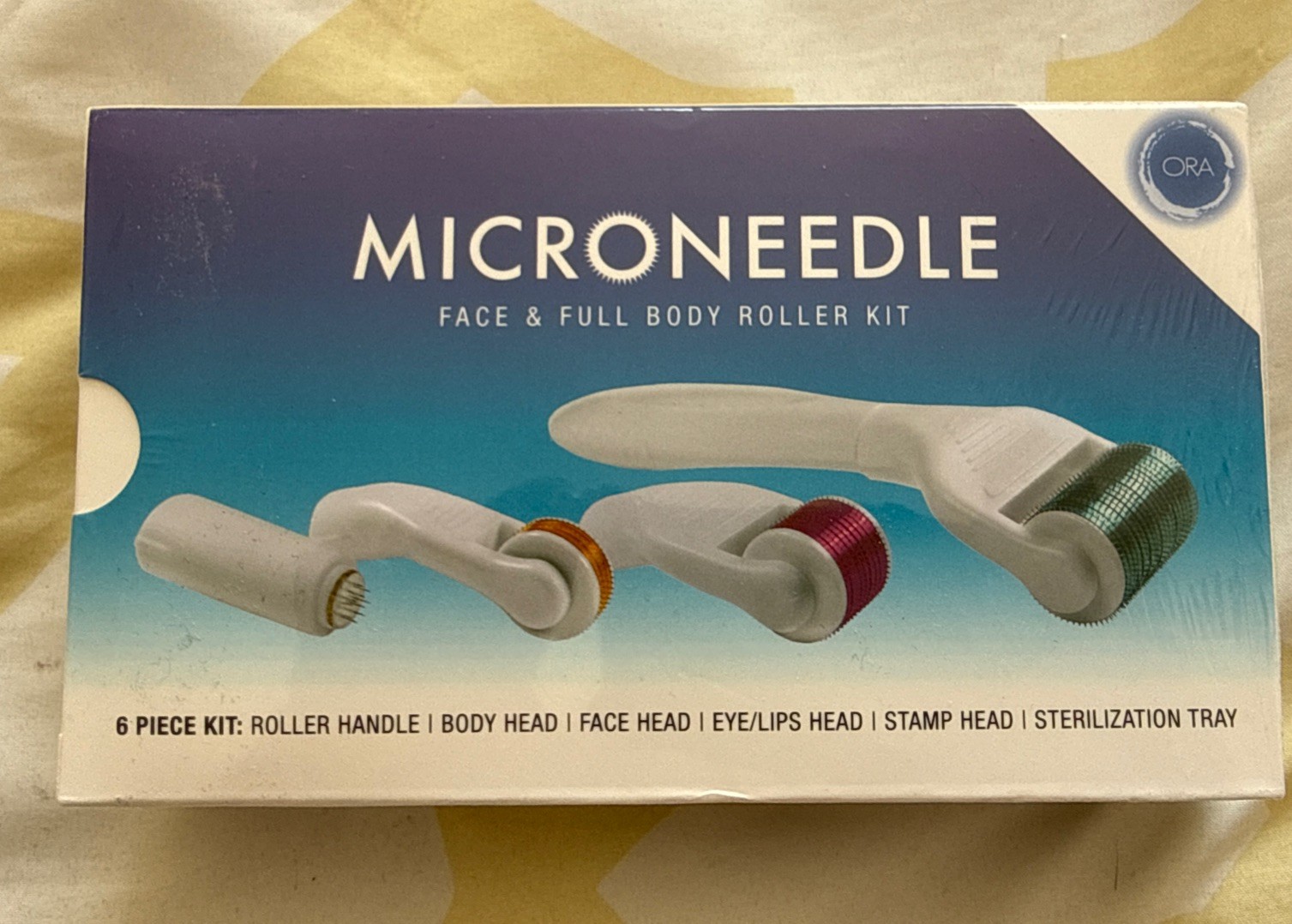 “NEW” ORA Microneedle Face and Full Body Roller Kit SEALED