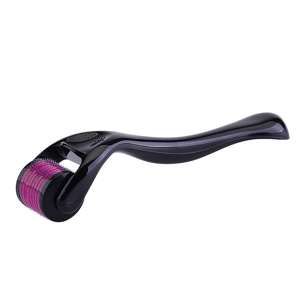 Easy-to-Use 0.25mm Microneedle Roller for Facial & Beard Skincare – Gift-Ready!