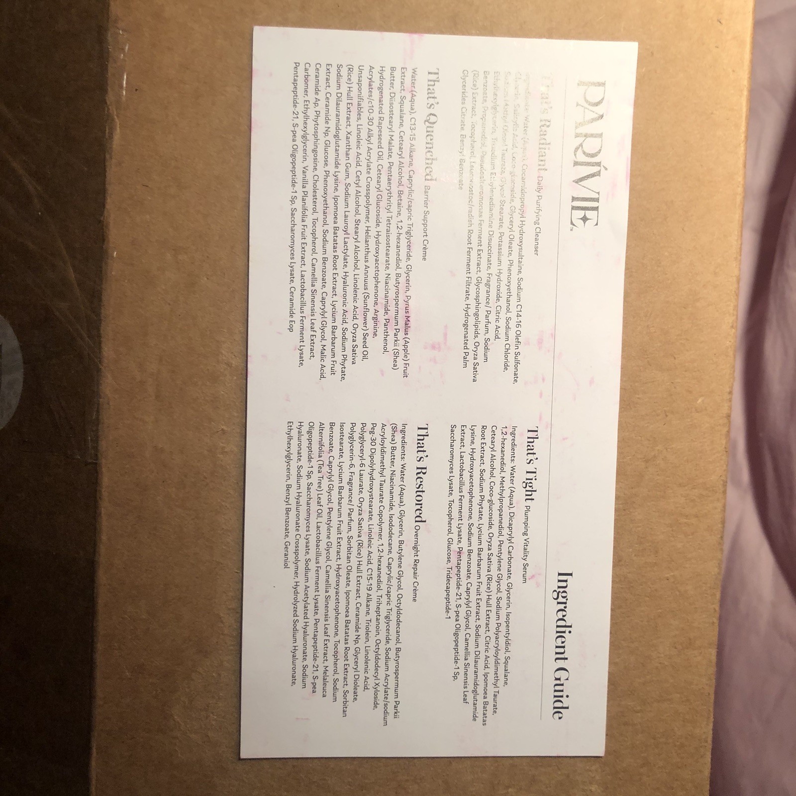 Parivie Paris Hilton Ultimate Icon Skin Care Routine Bundle Repair Cream Serum💝