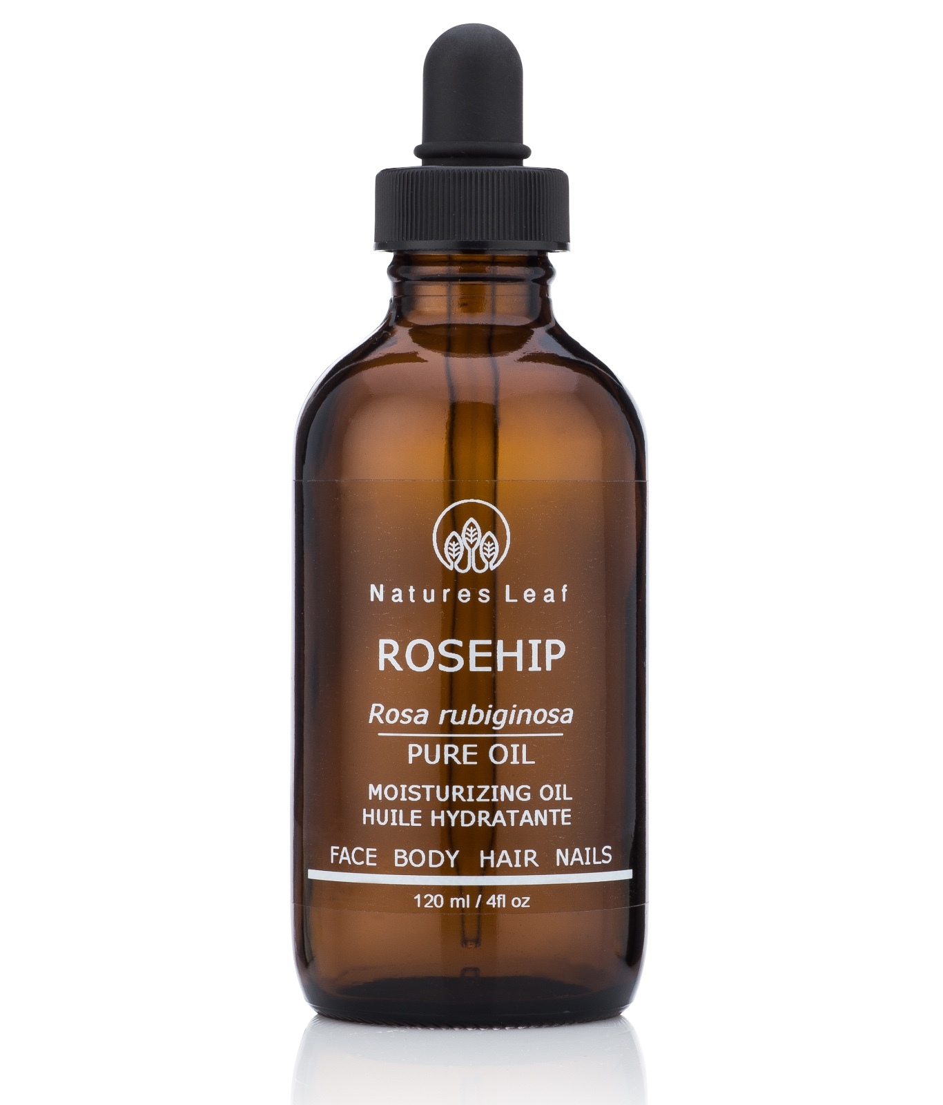 Rosehip Seed Oil, Organic, Virgin, Cold Pressed, Ant-Aging Moisturizer – 4 fl oz