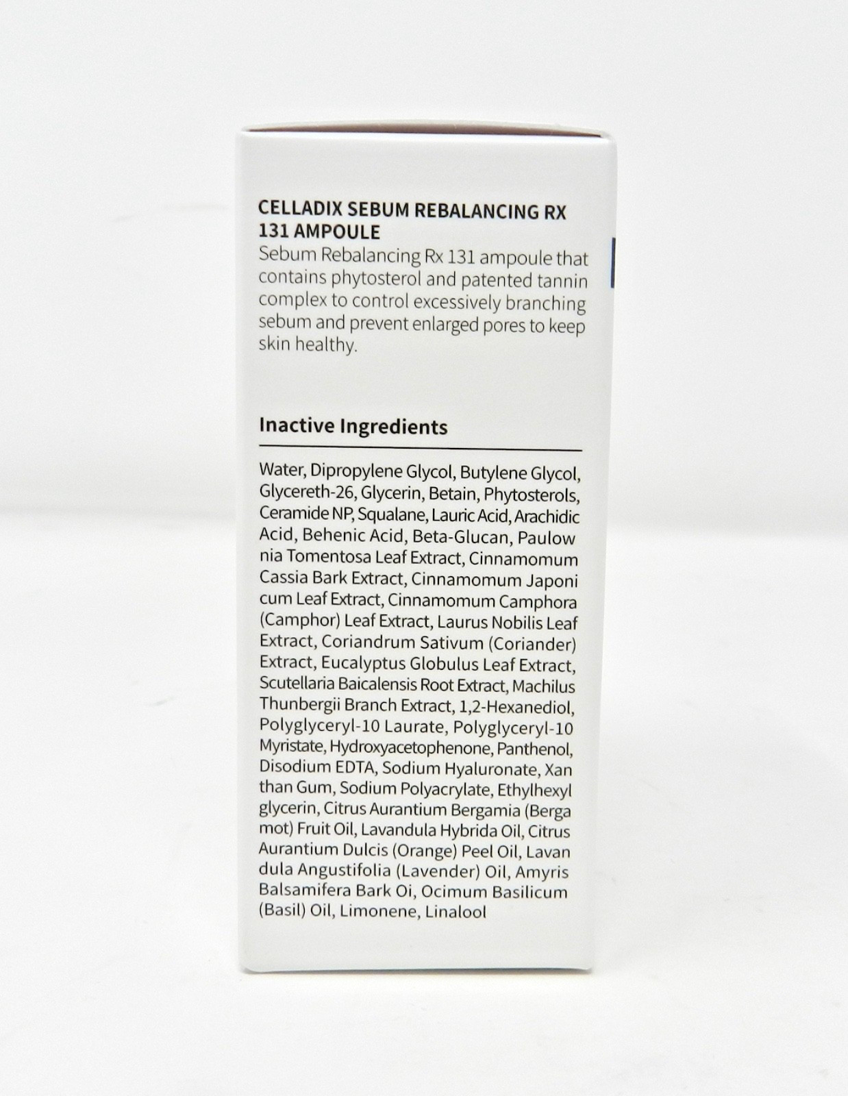 2x Celladix Sebum Rebalancing 131 Ampoule Minimize Sebum & Pore Size Sealed Box