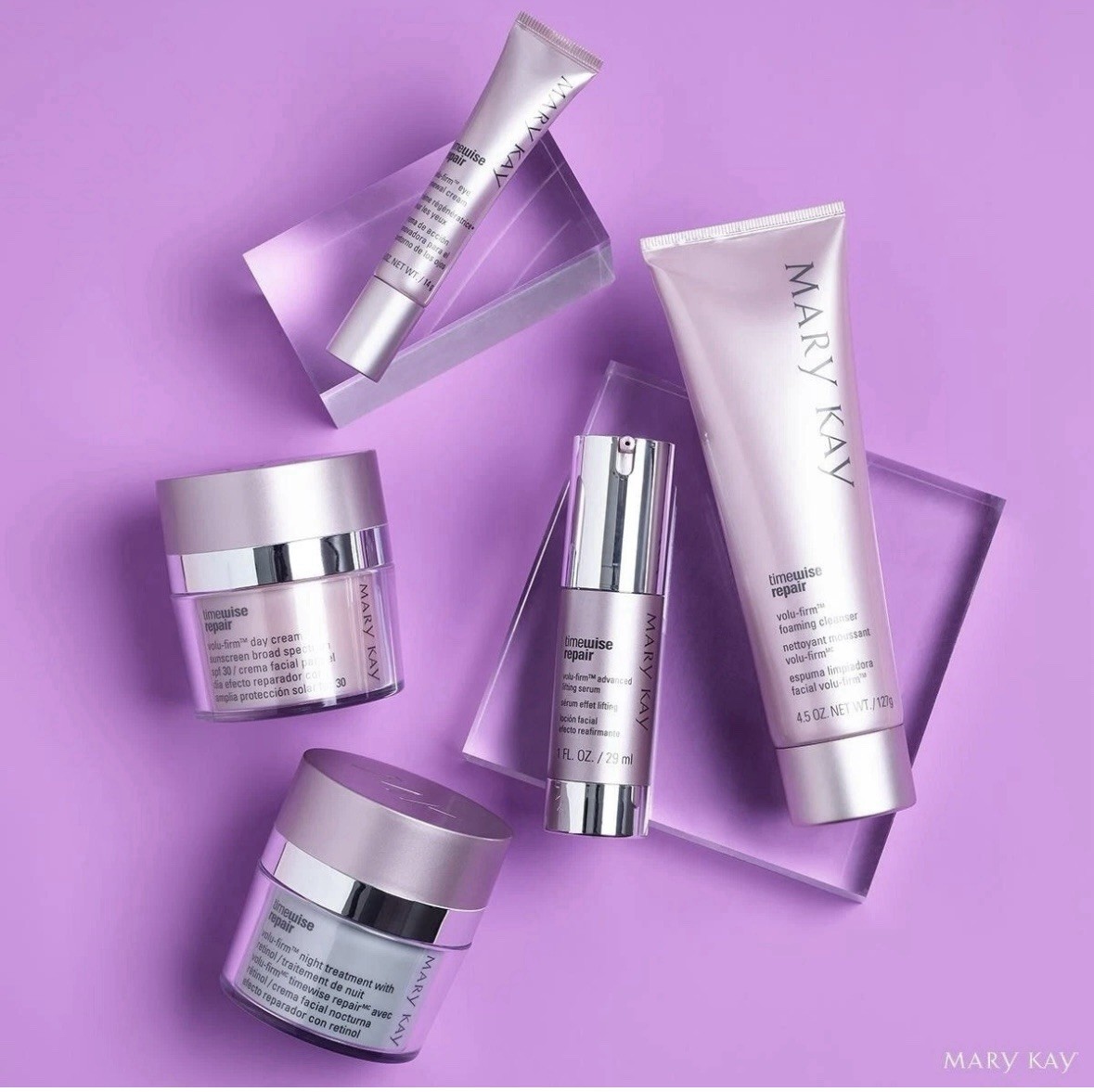 Mary Kay TimeWise Repair Volu-Firm Full Size 5 Piece Set EXP 10 2025 NIB