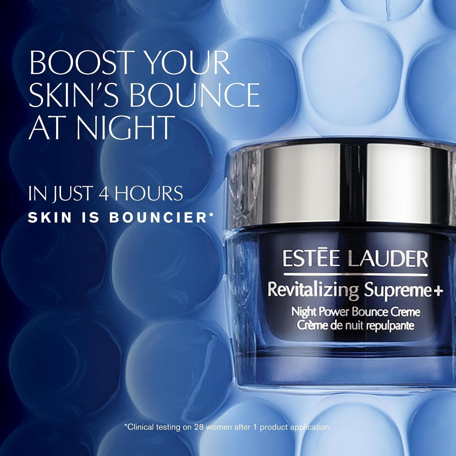 Estée Lauder Revitalizing Supreme+ Night Power Bounce Cream | Face Moisturizer w
