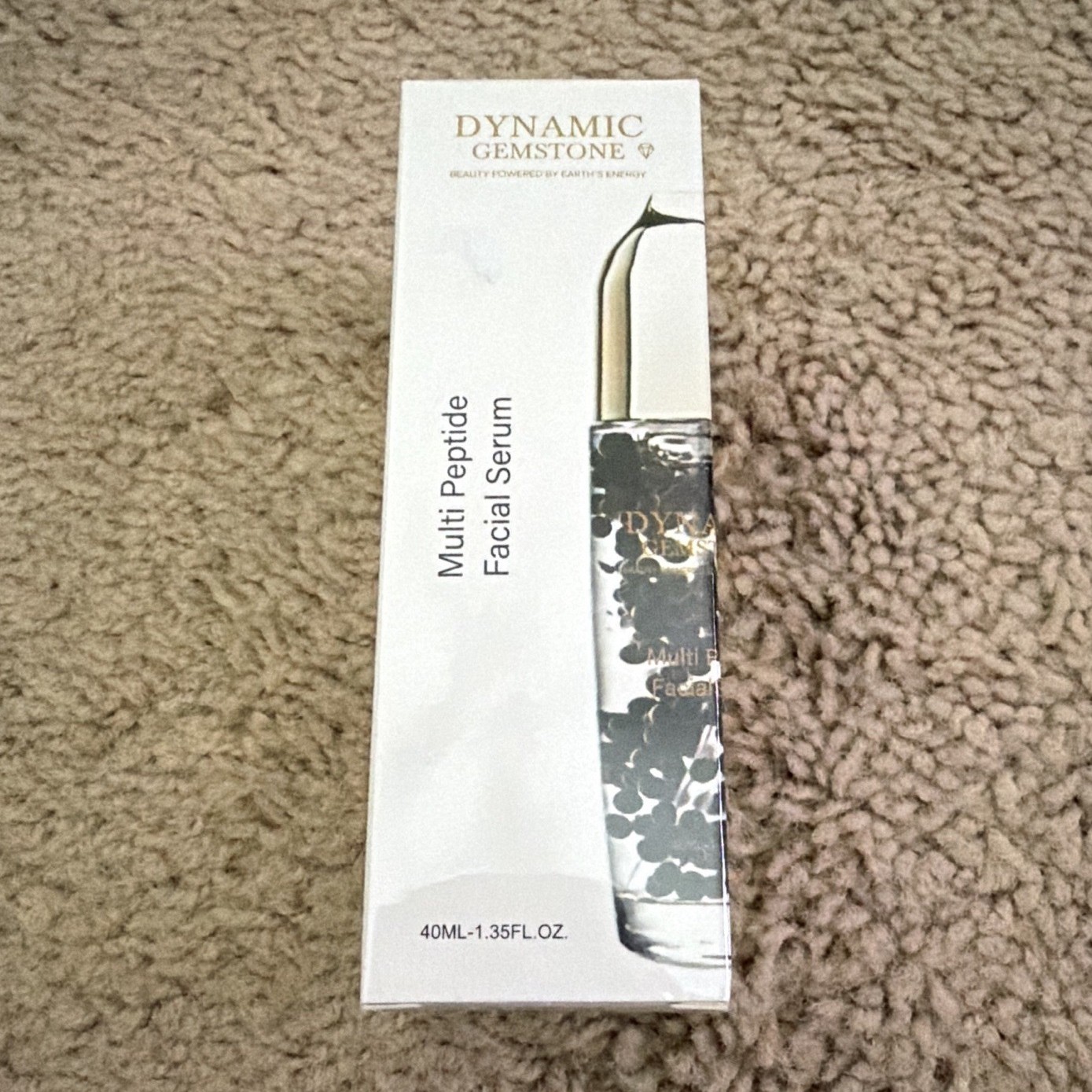 Dynamic Gemstone Multi-Peptide Facial Serum Wrinkles Alcohol-Free 40 mL