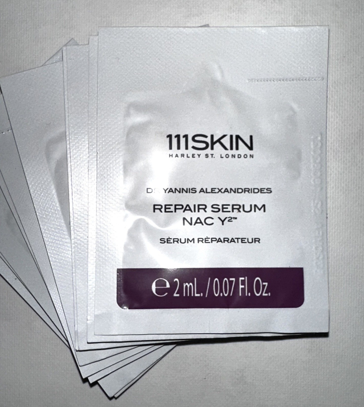 111SKIN REPAIR SERUM NAC Y2 – 15 x 2 ml / .07 oz. / 30 ml / 1.05 oz. TOTAL – NEW