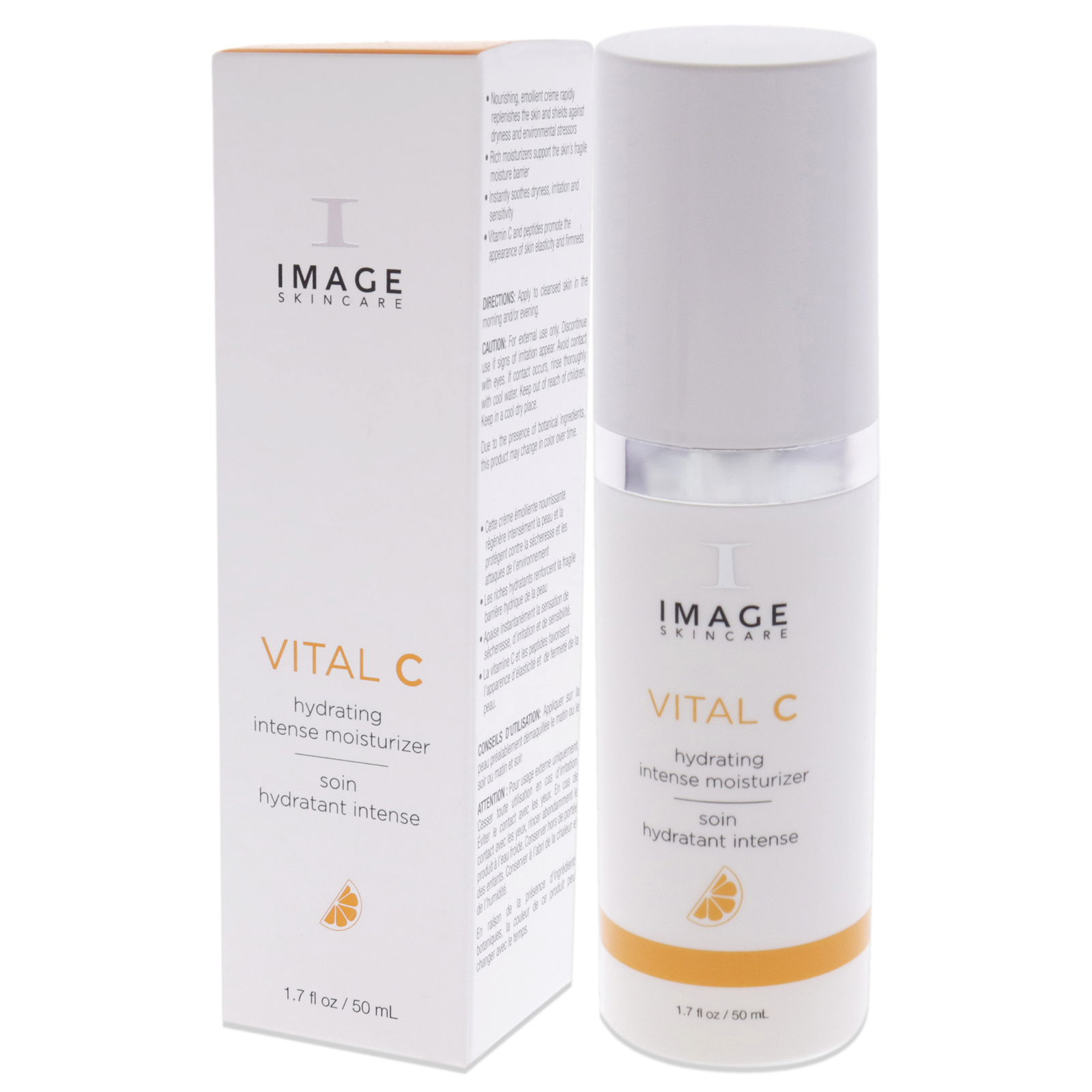 Vital C Hydrating Intense by Image for Unisex – 1.7 oz Moisturizer