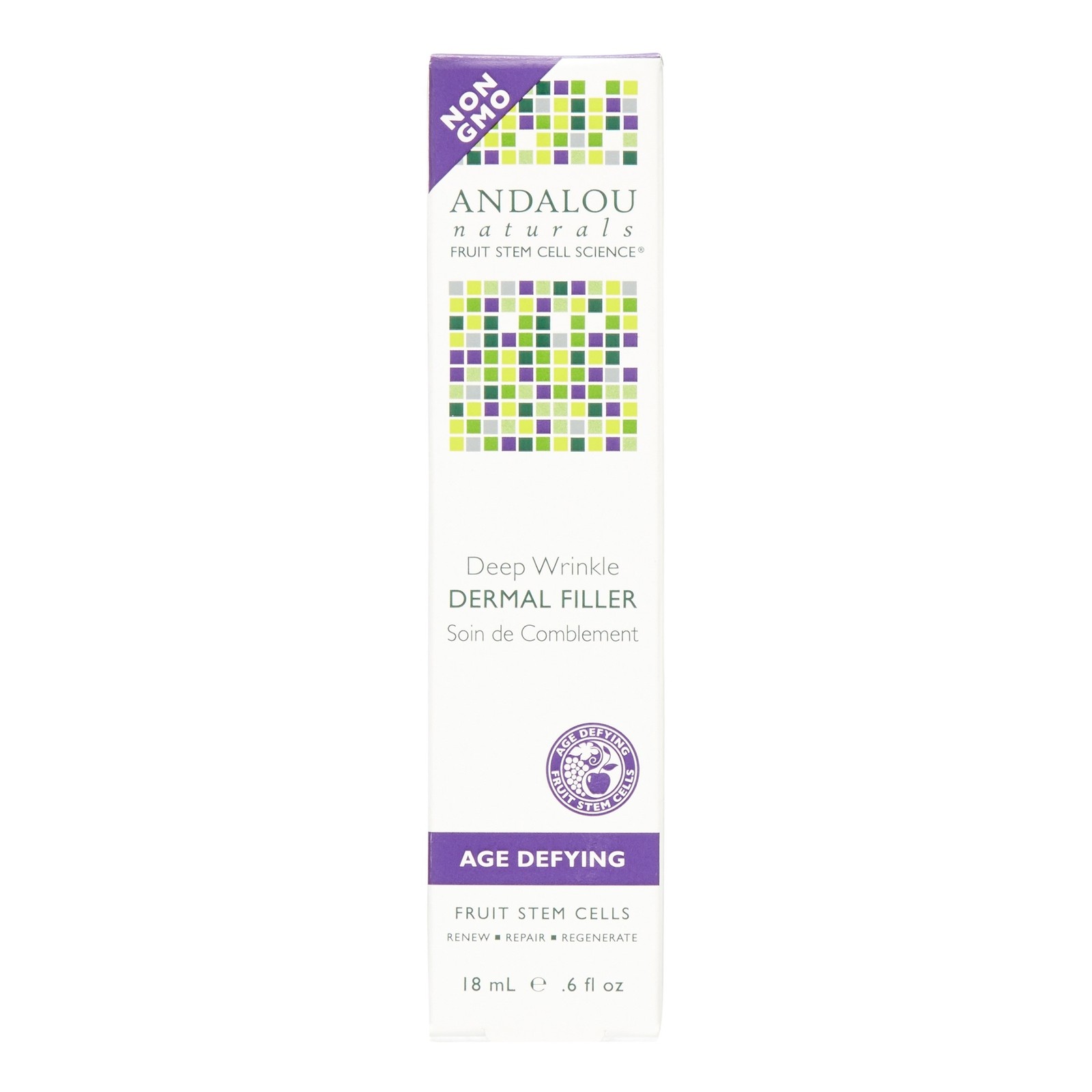 Andalou Naturals Age Defying Deep Wrinkle Aloe Vera 18 mL .6 ounces 1 count