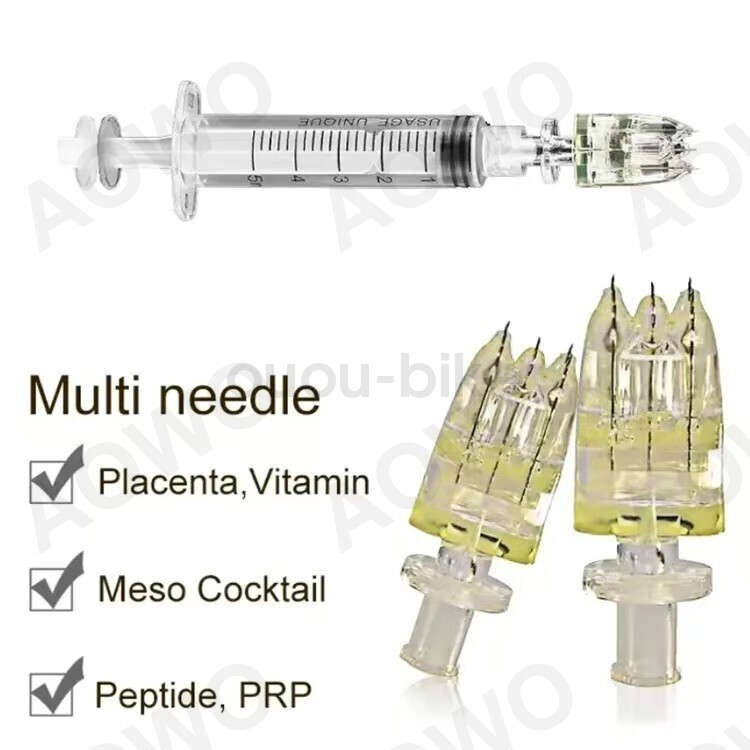 5Pin Crystal Multi Needles 32G 1.5mm 5PCS – Mesotherapy Water Light Skin Care