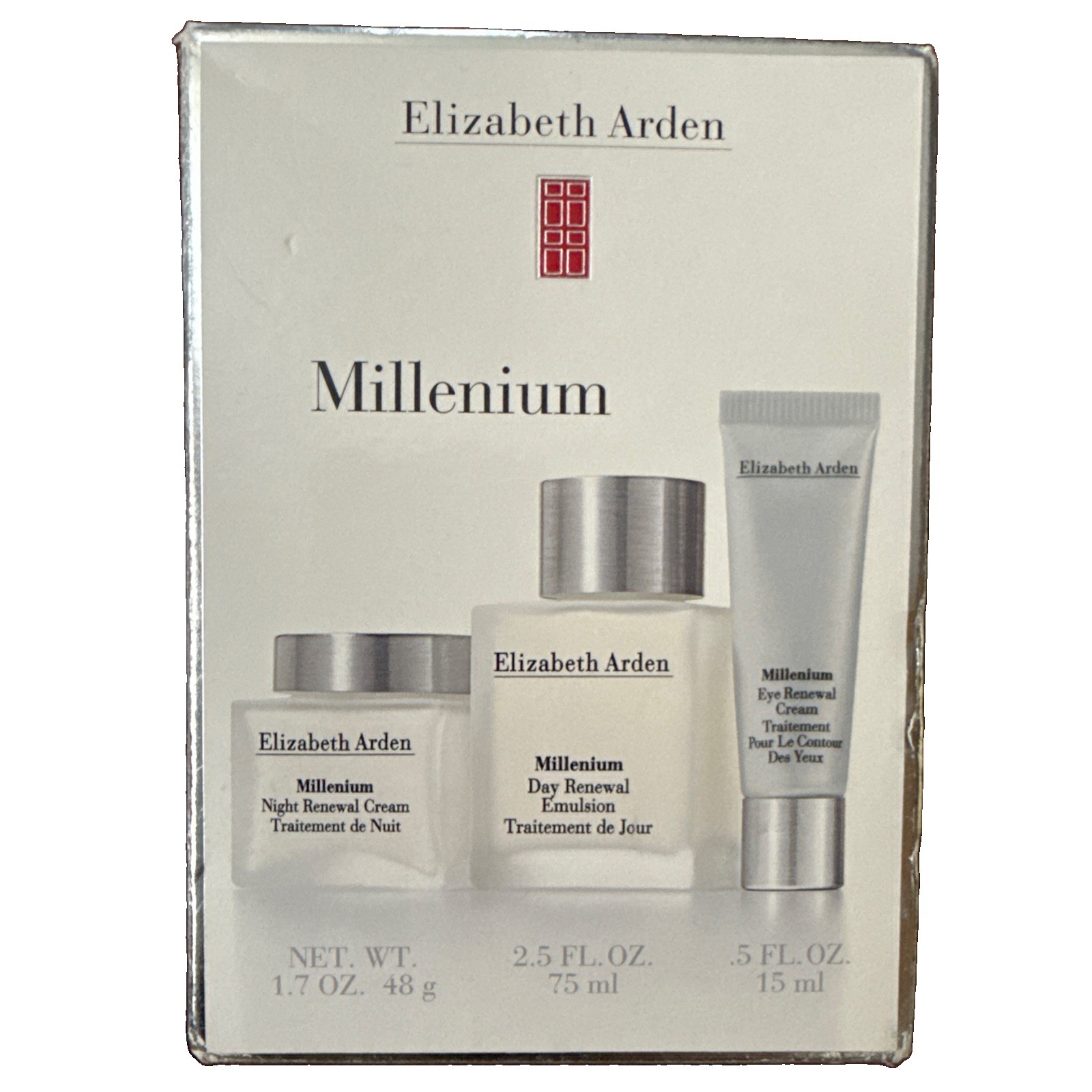 Elizabeth Arden Millenium 3pc Set – Night Renewal, Day Renewal, Eye Renewal