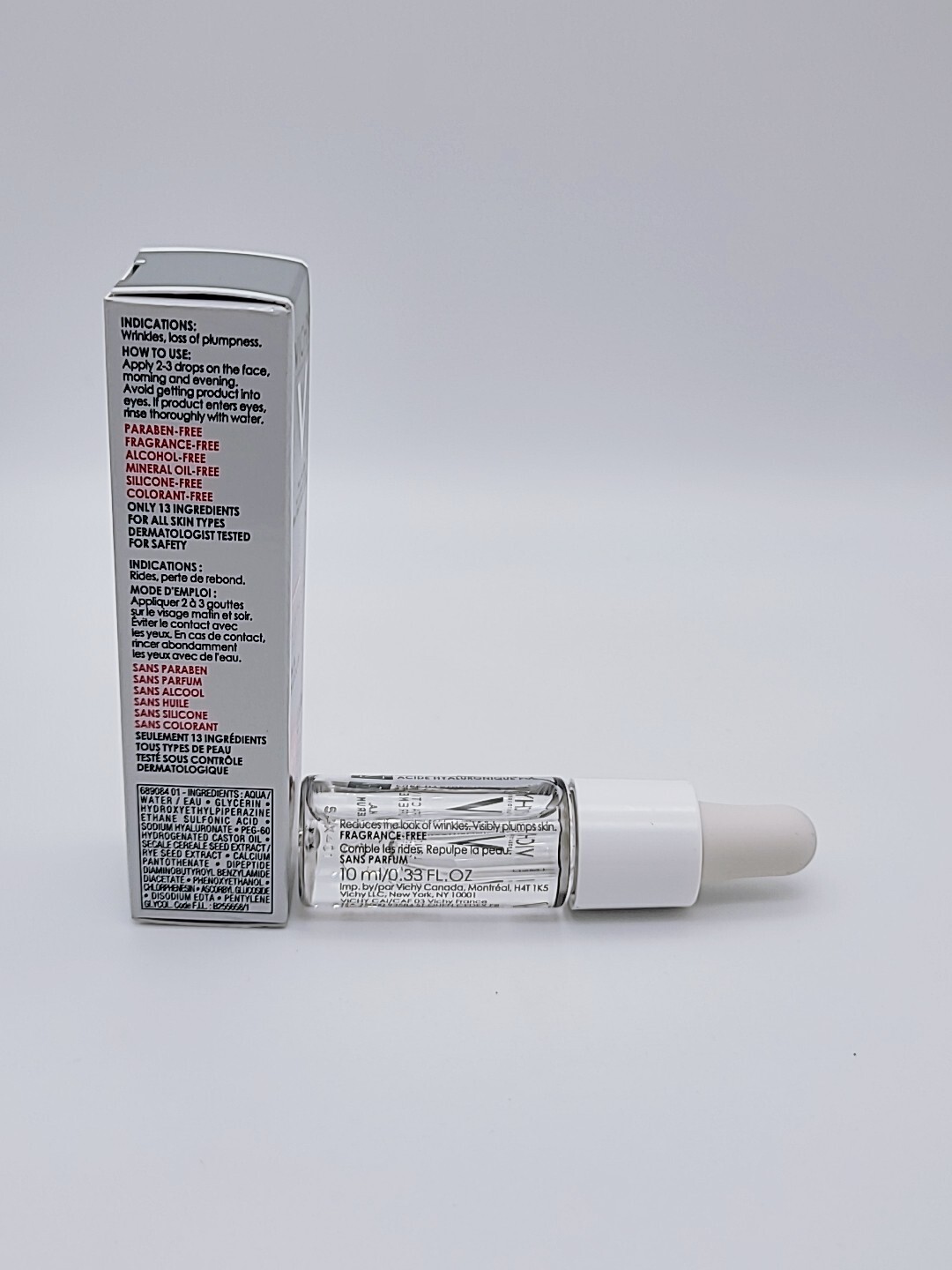 Vichy Liftactiv Supreme Hyaluronic Acid Serum 0.33 oz 10 ml HA Wrinkle Corrector