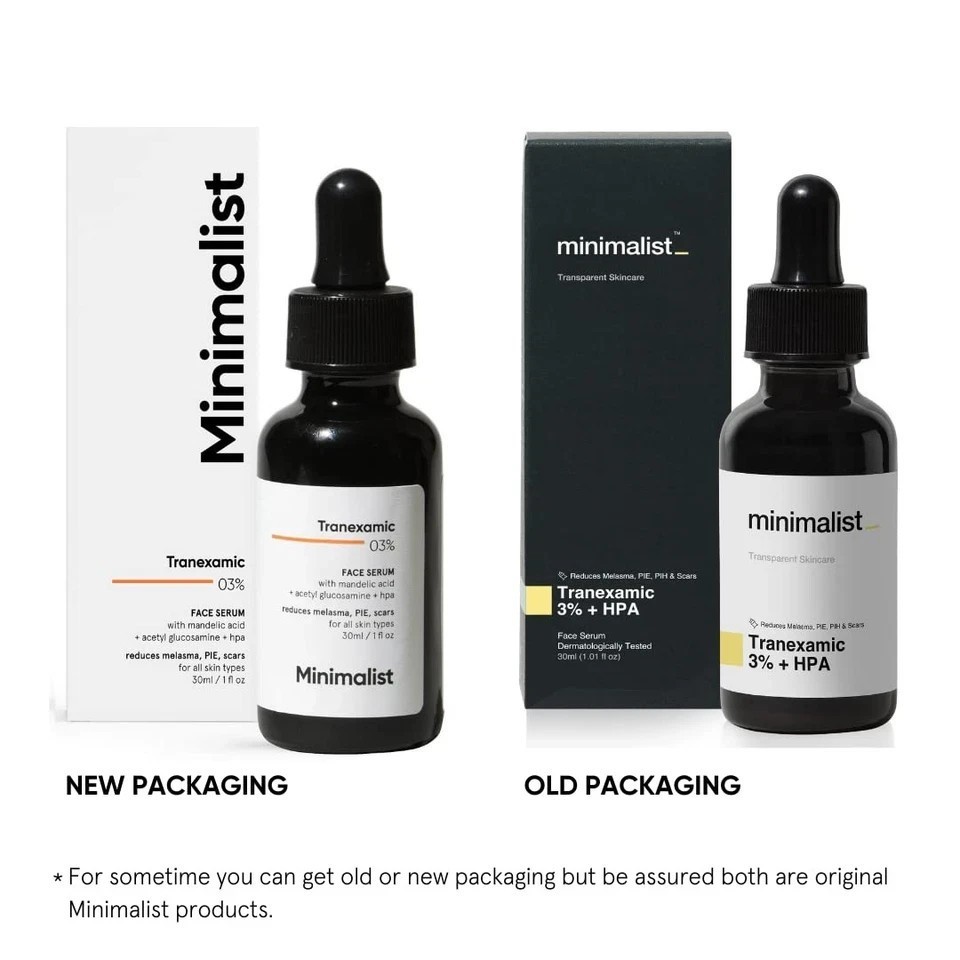 Minimalist 3% Tranexamic Acid Face Serum 30ml