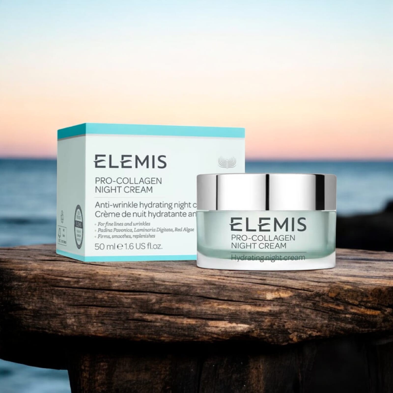 ELEMIS Pro-Collagen Marine Cream Anti-Wrinkle Night Cream 50ml / 1.6 fl oz – New