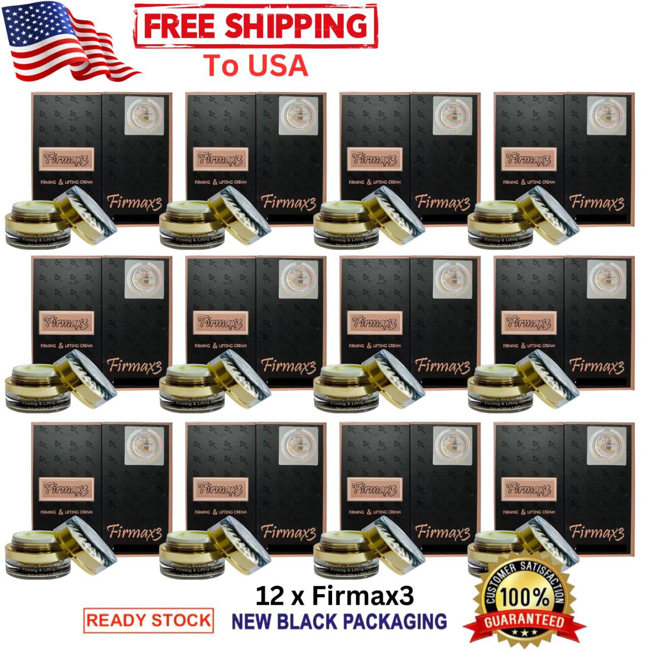 Firmax3 Anti Aging Hormones Firming & Lifting Theraphy Balancing Cream-12 Boxes