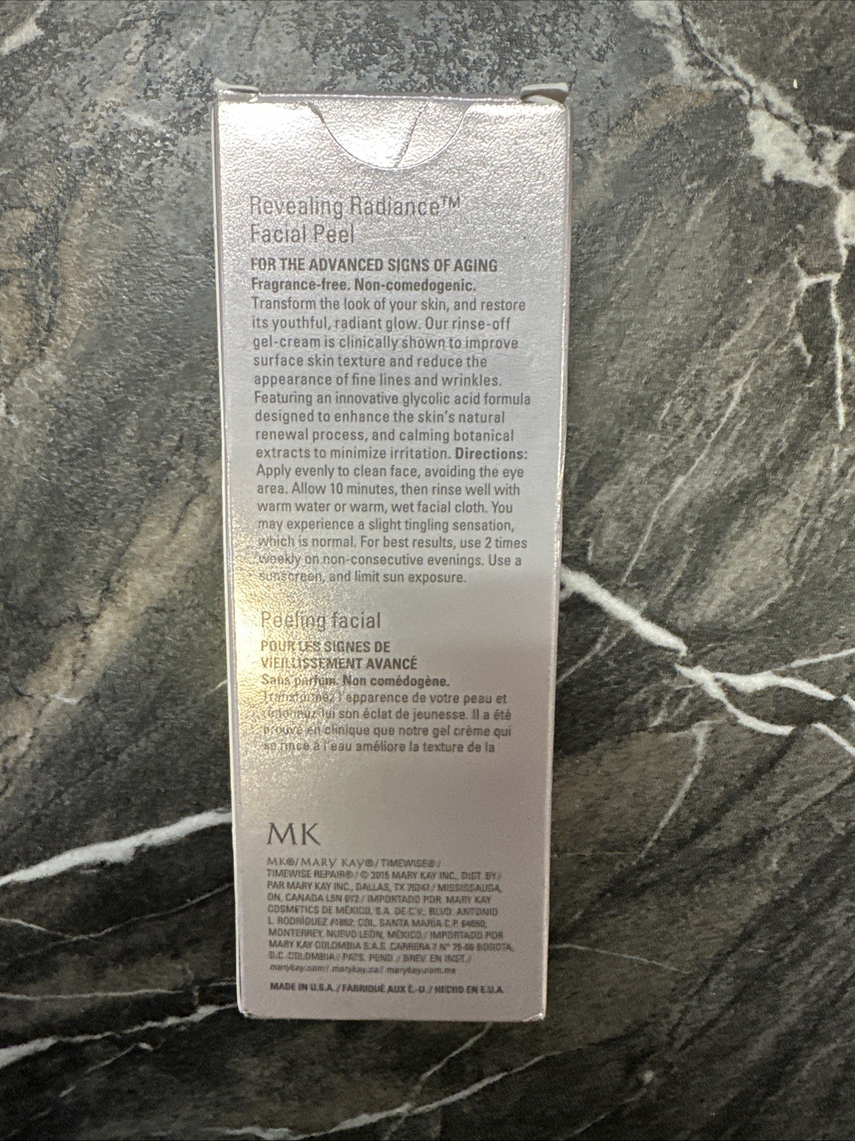 Mary Kay Timewise Repair Revealing Radiance Facial Peel Glycolic Acid NIB