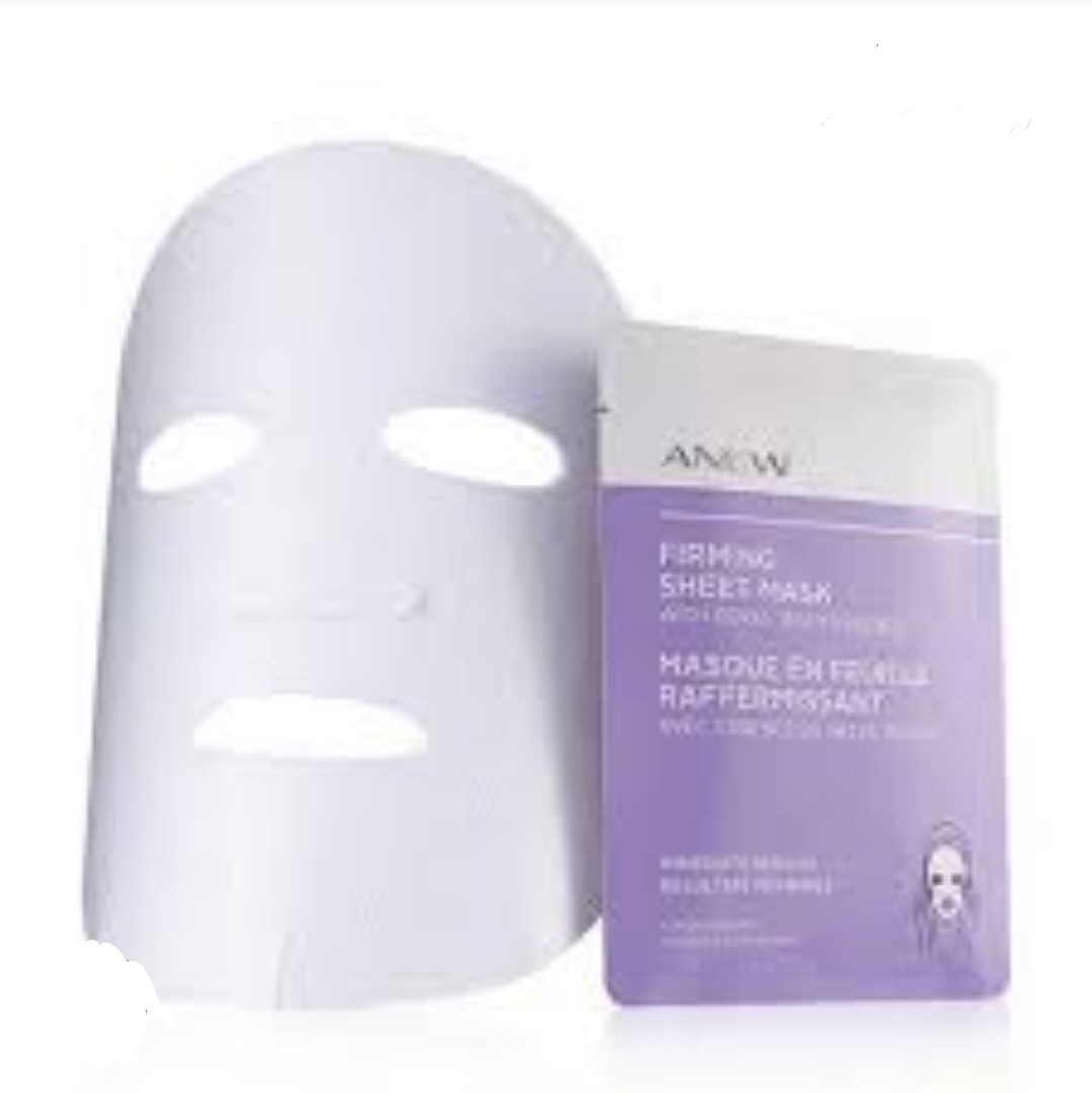 Avon Box of 4 Anew Firming Sheet Mask..New Sealed. Fast Shipping
