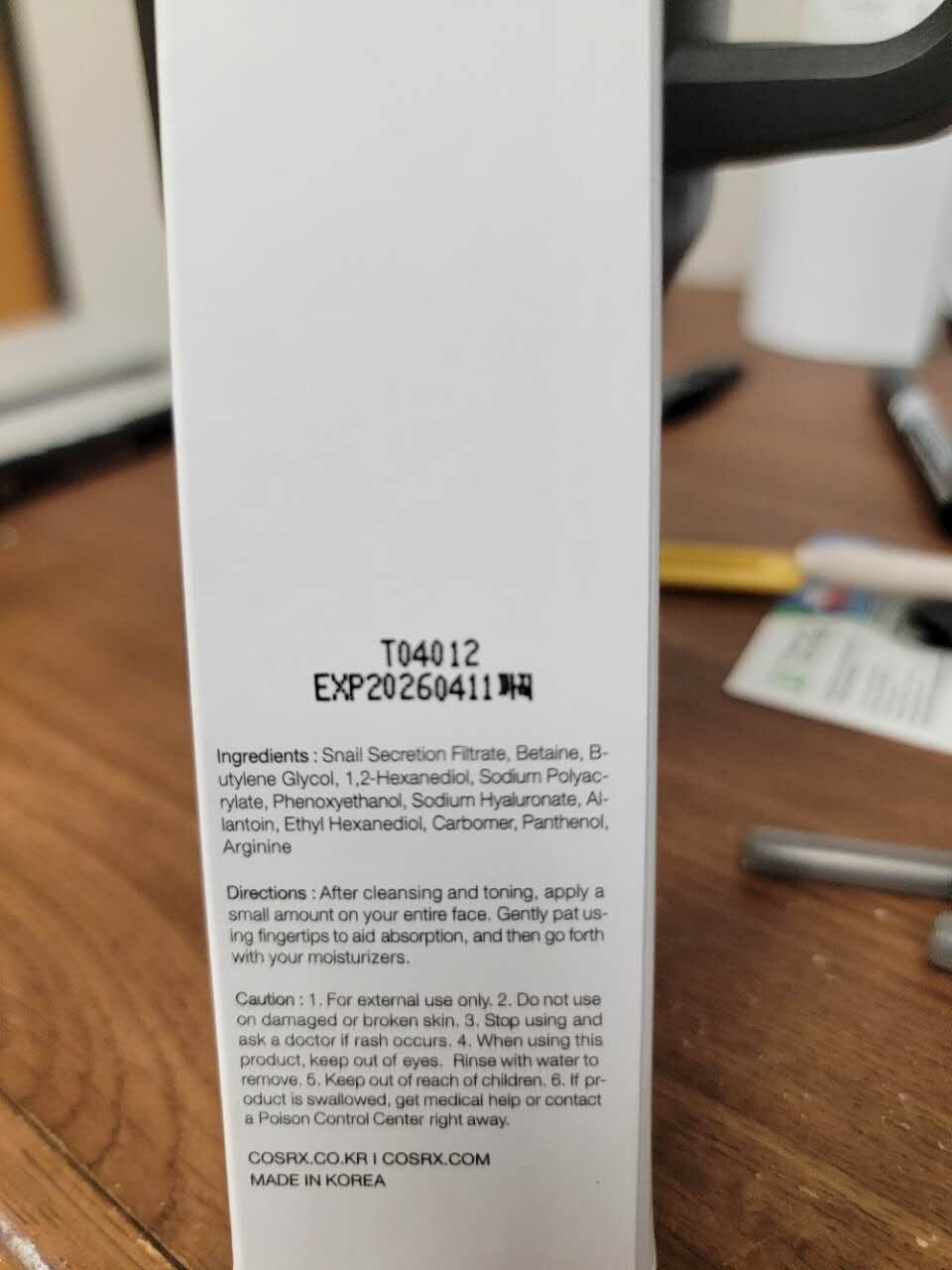Good Value! Advanced Snail 96 Mucin Power Essence 100ml ,PACK OF 2.Exp 04/2026